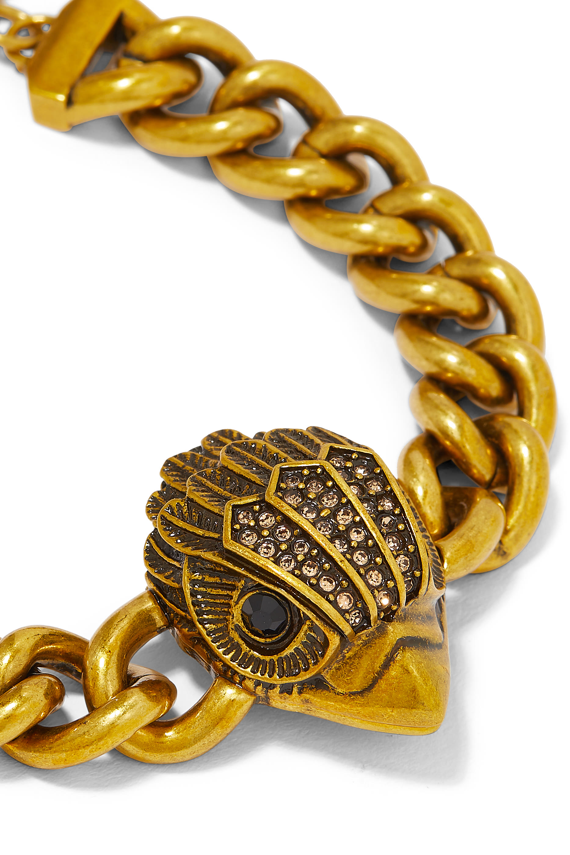 Eagle XL Chunky Bracelet, Brass