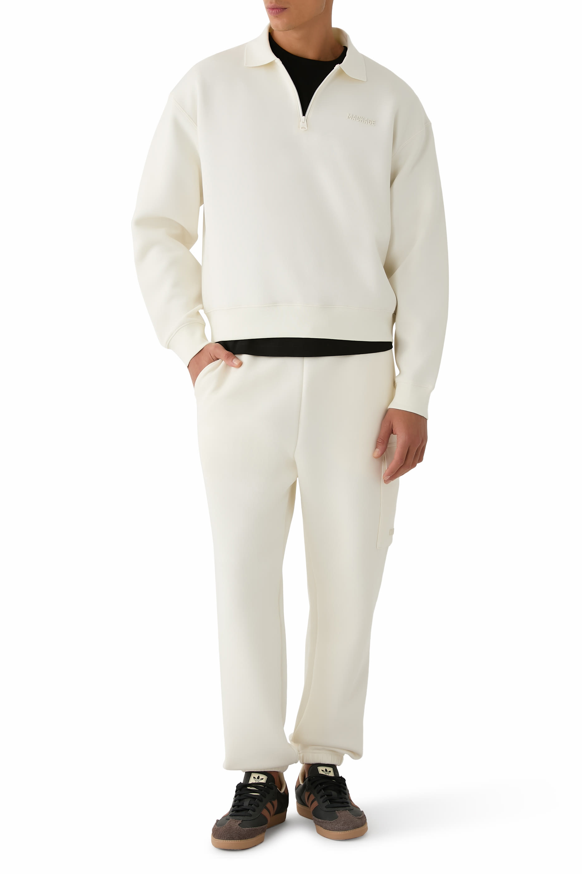 Marvin-R Double Face Jersey Cargo Sweatpants
