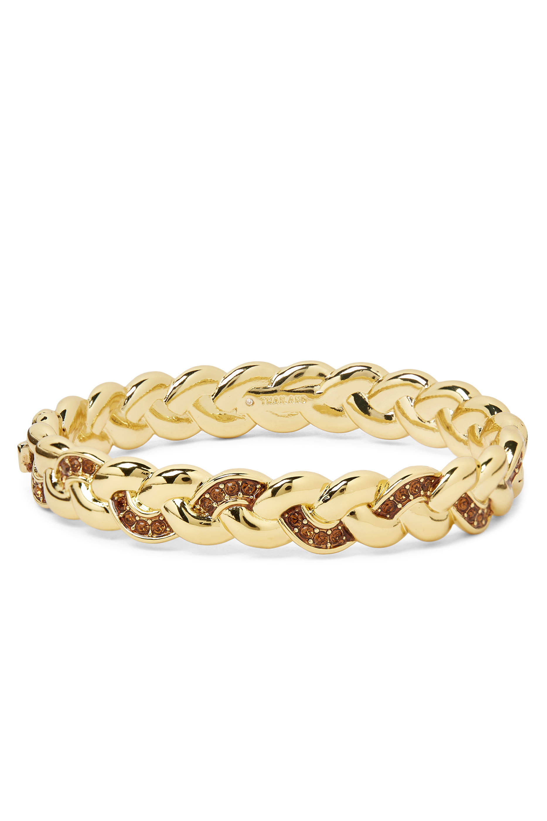 Braided Signature Hinged Bangle