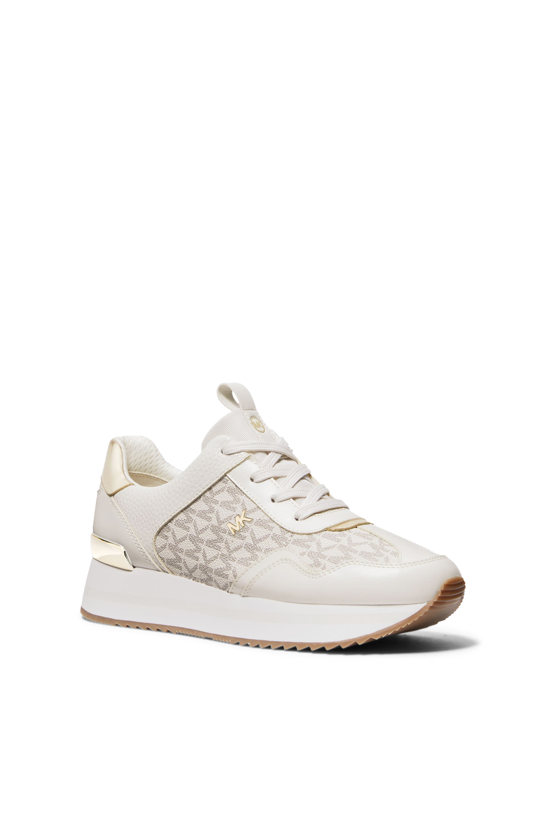 Raina Signature Logo Platform Trainers