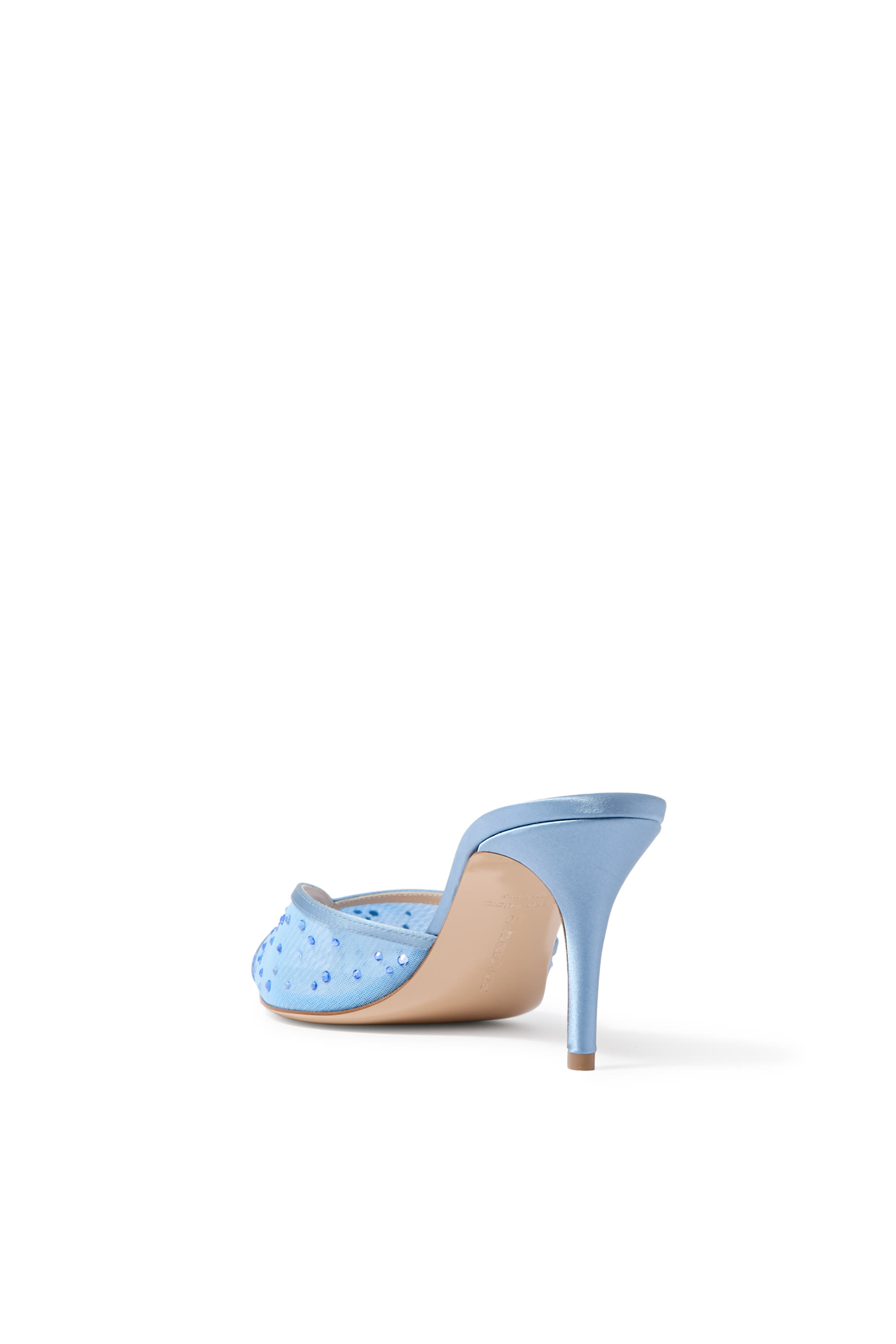 Katy Glitz 75 Mule Sandals