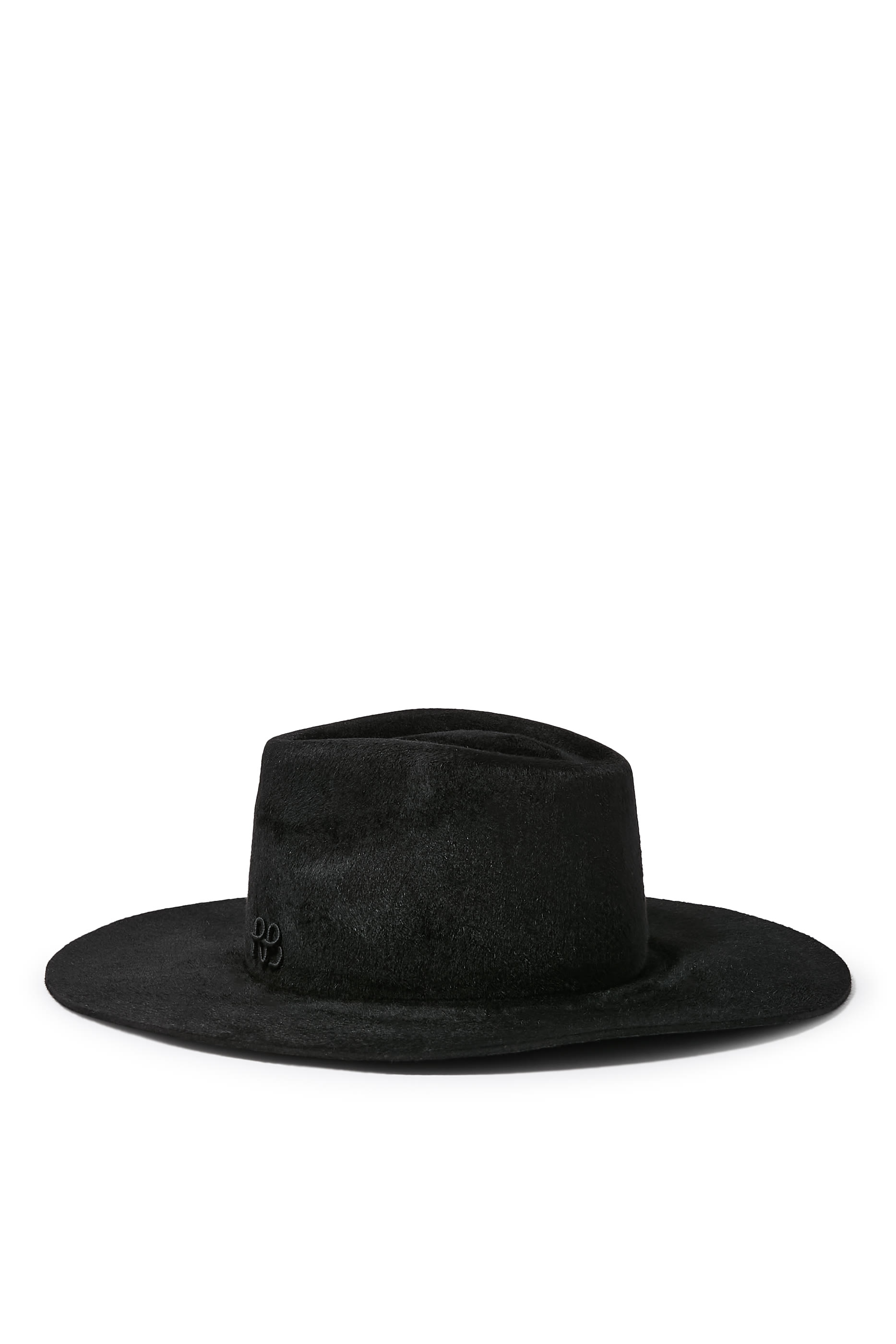 Logo-Embellished Fedora Hat 