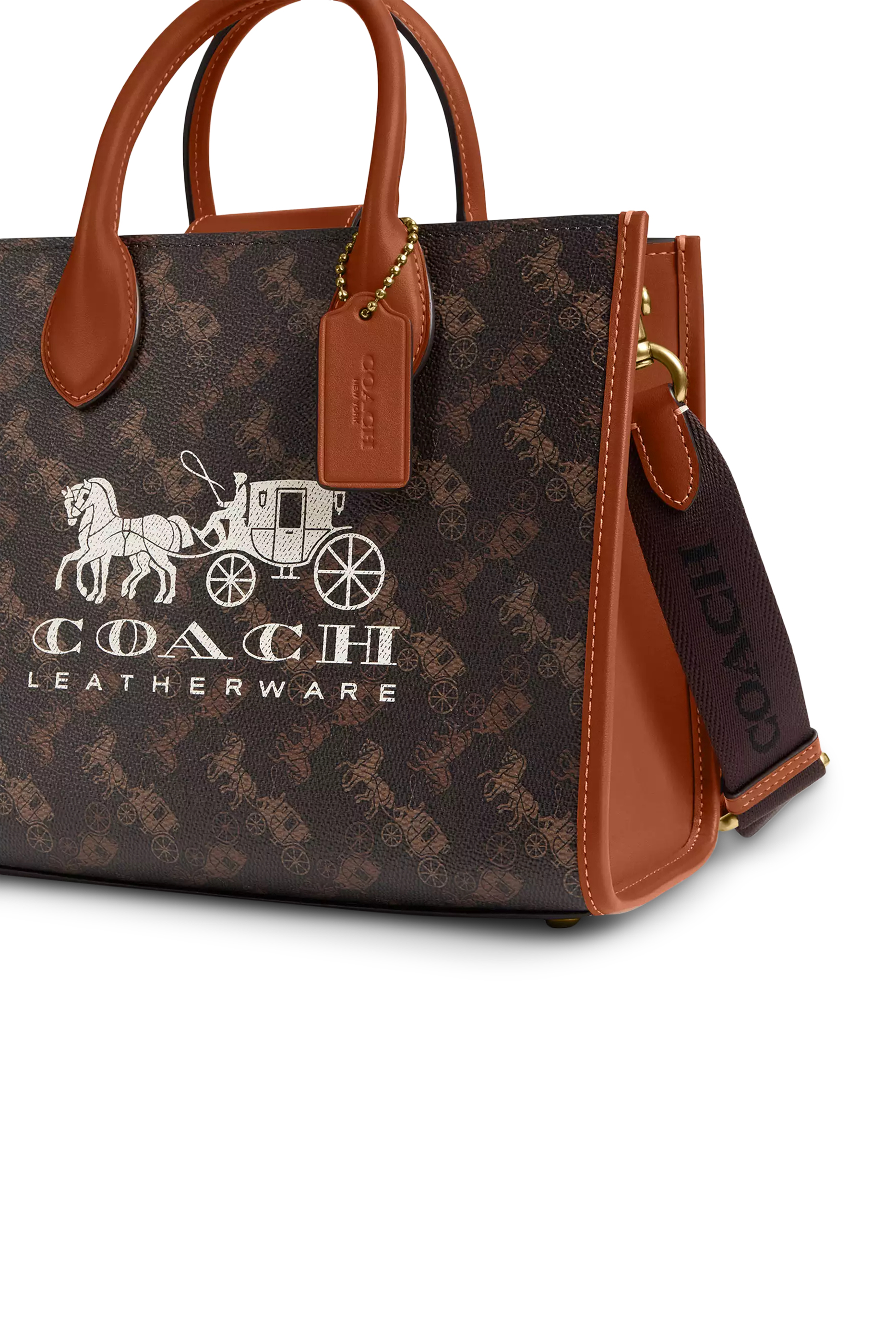 Ace Tote 26 with Horse and Carriage Print