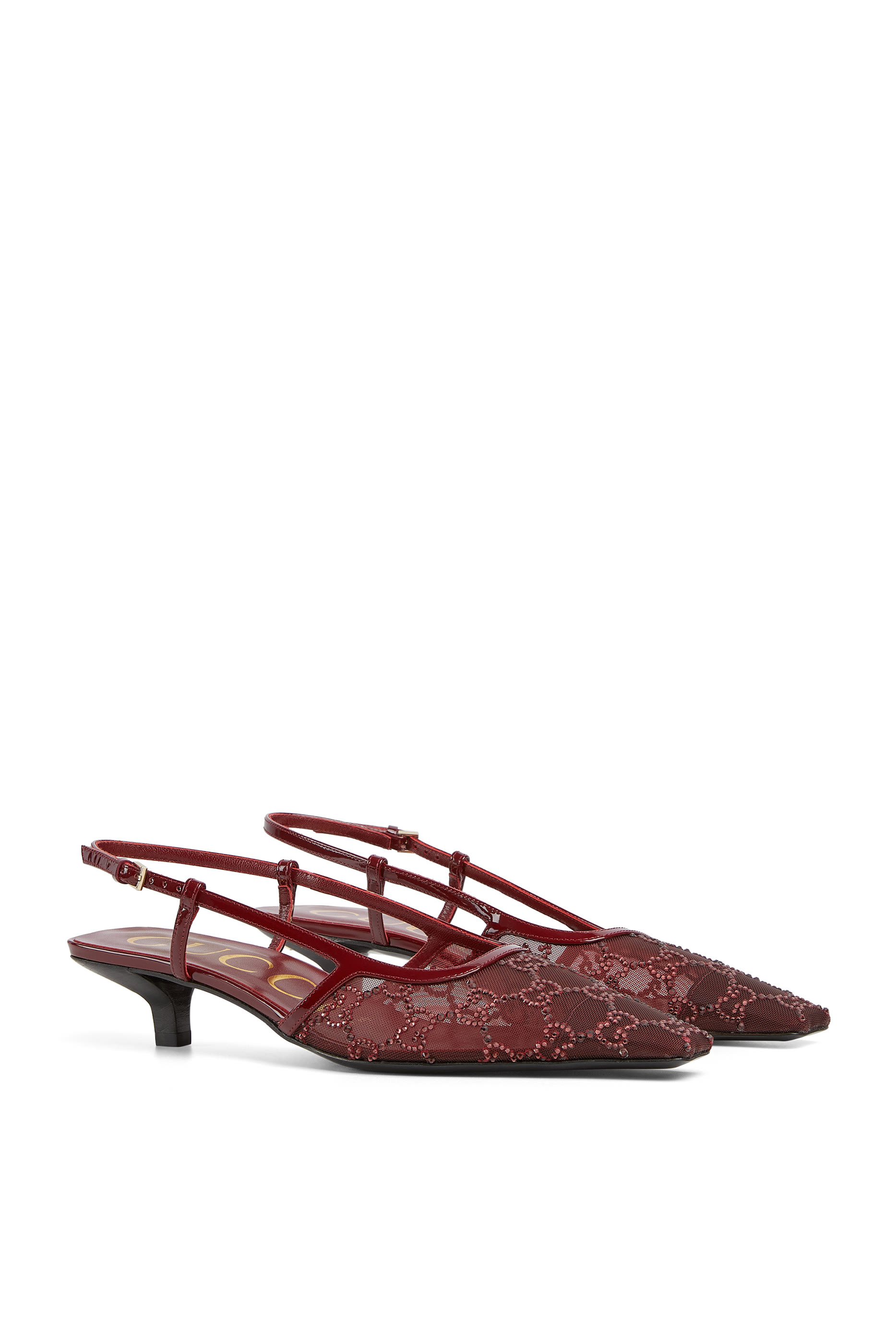 GG 35 Crystal Slingback Pumps