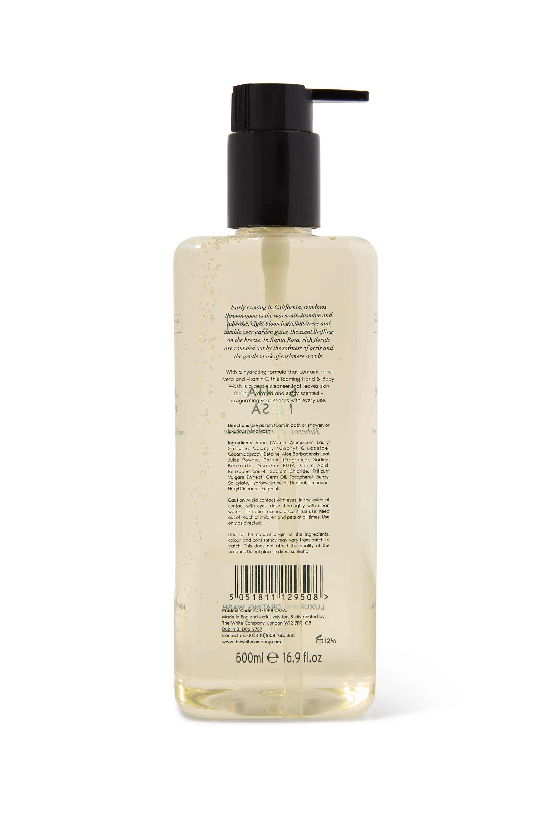 Santa Rosa Luxury Hydrating Hand & Body Wash 