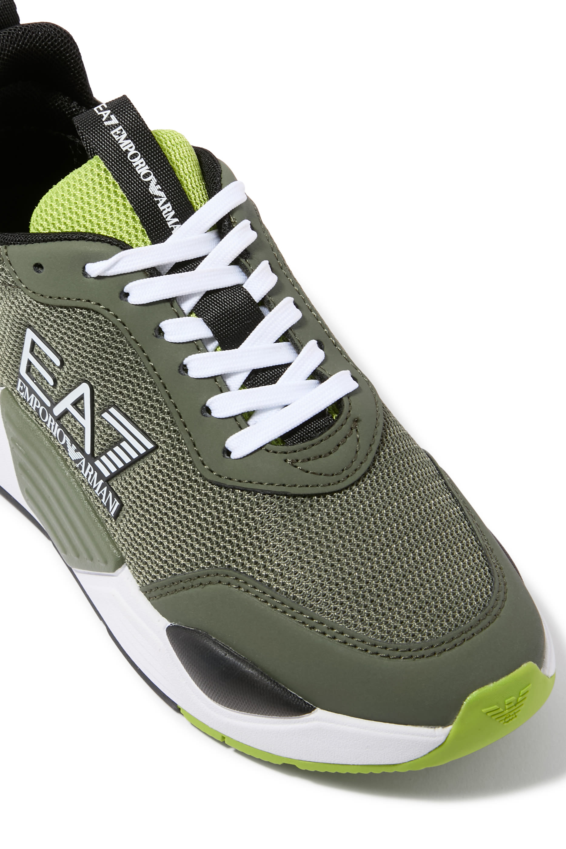 Kids EA7 Logo Sneakers