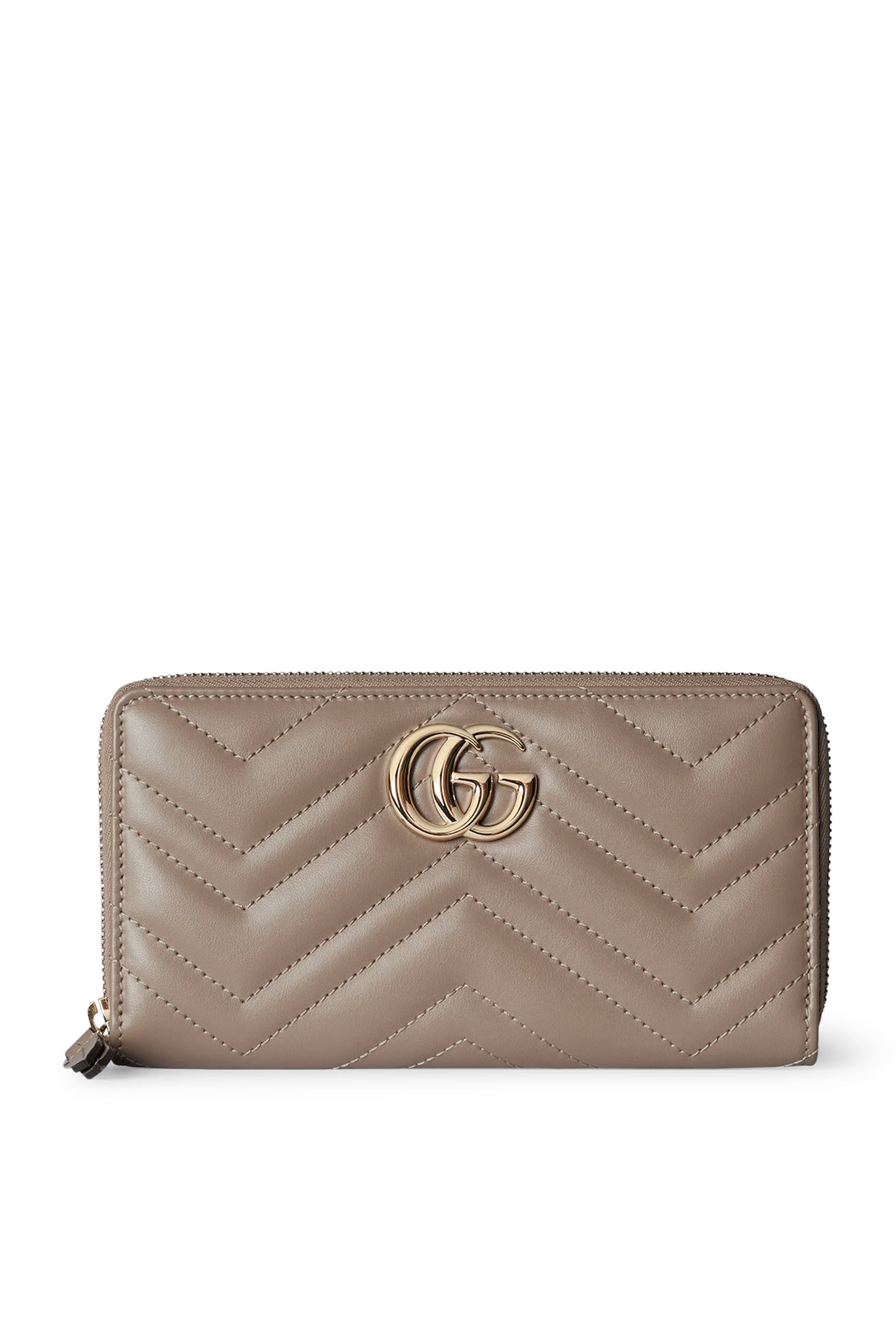 GG Marmont Zip Around Wallet