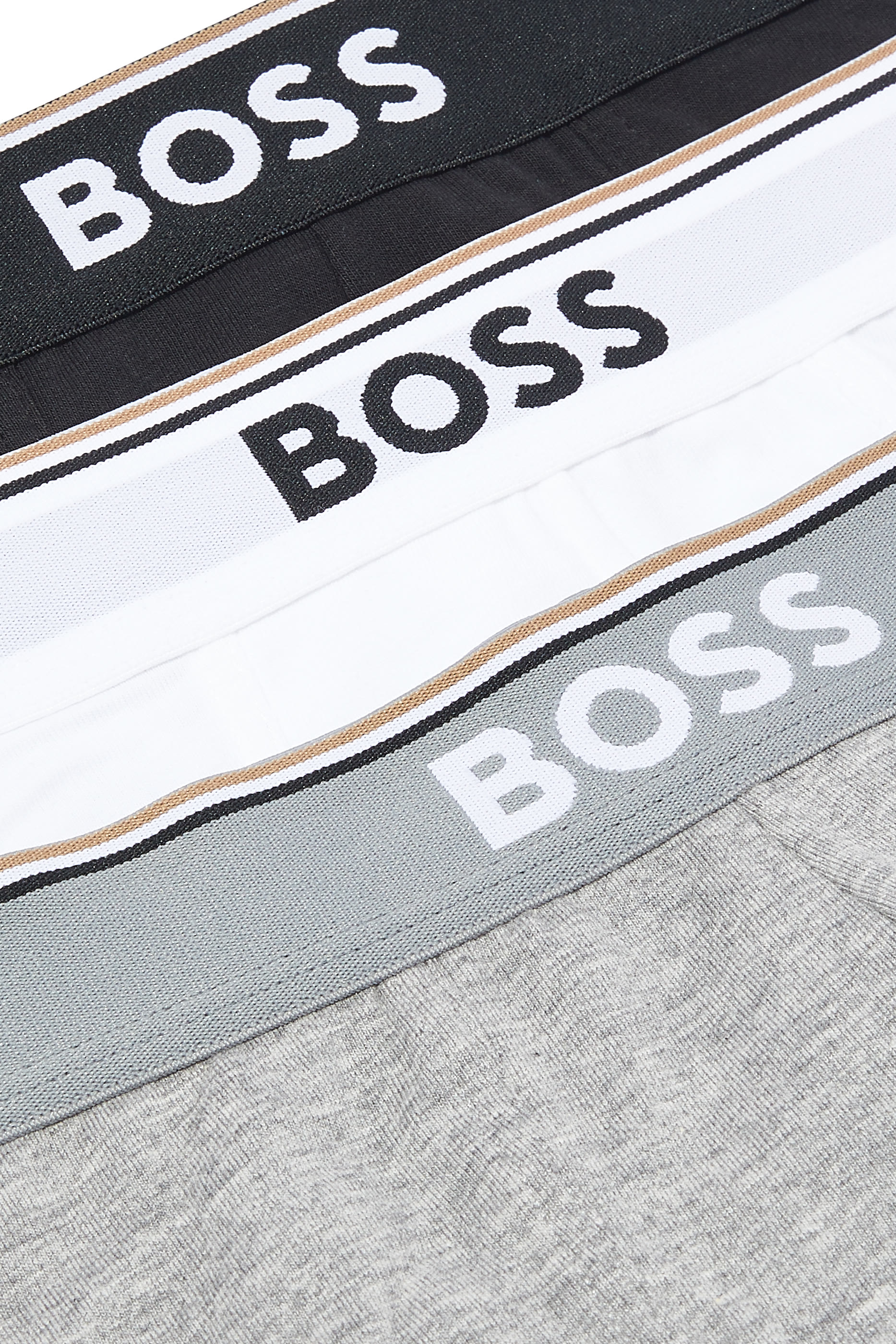 Logo Cotton Trunks, Set of 3