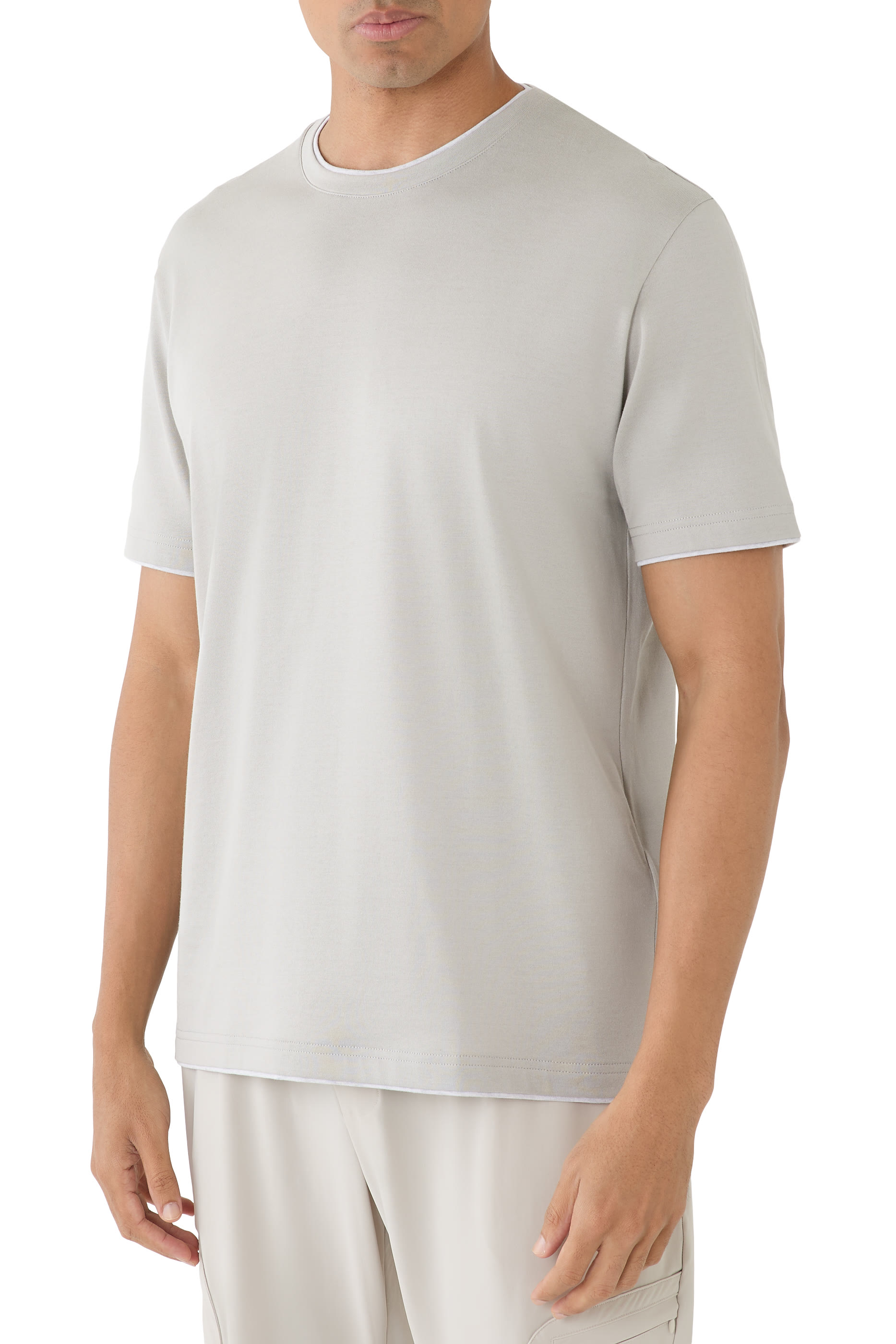 Crewneck Cotton T-Shirt