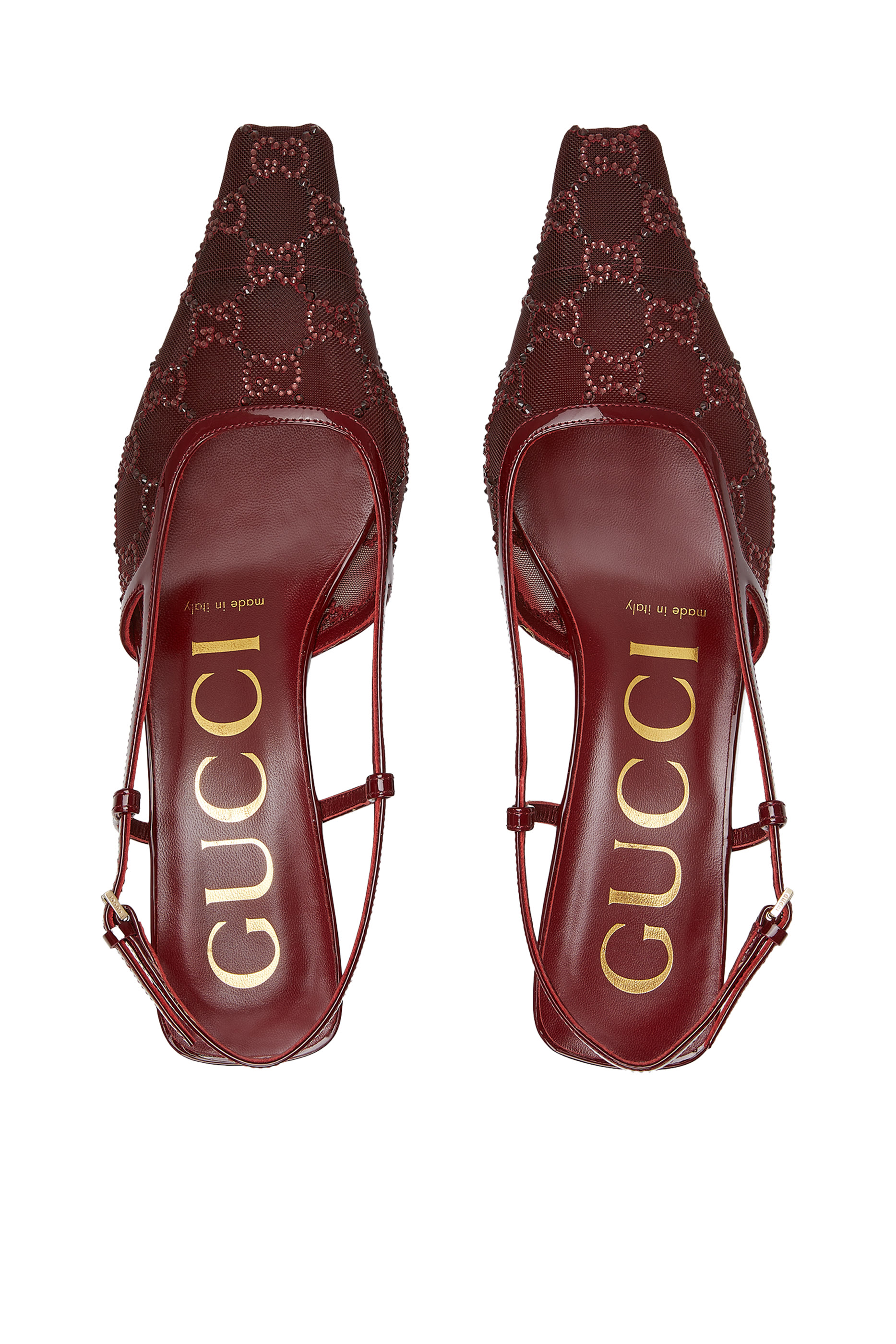 GG 35 Crystal Slingback Pumps