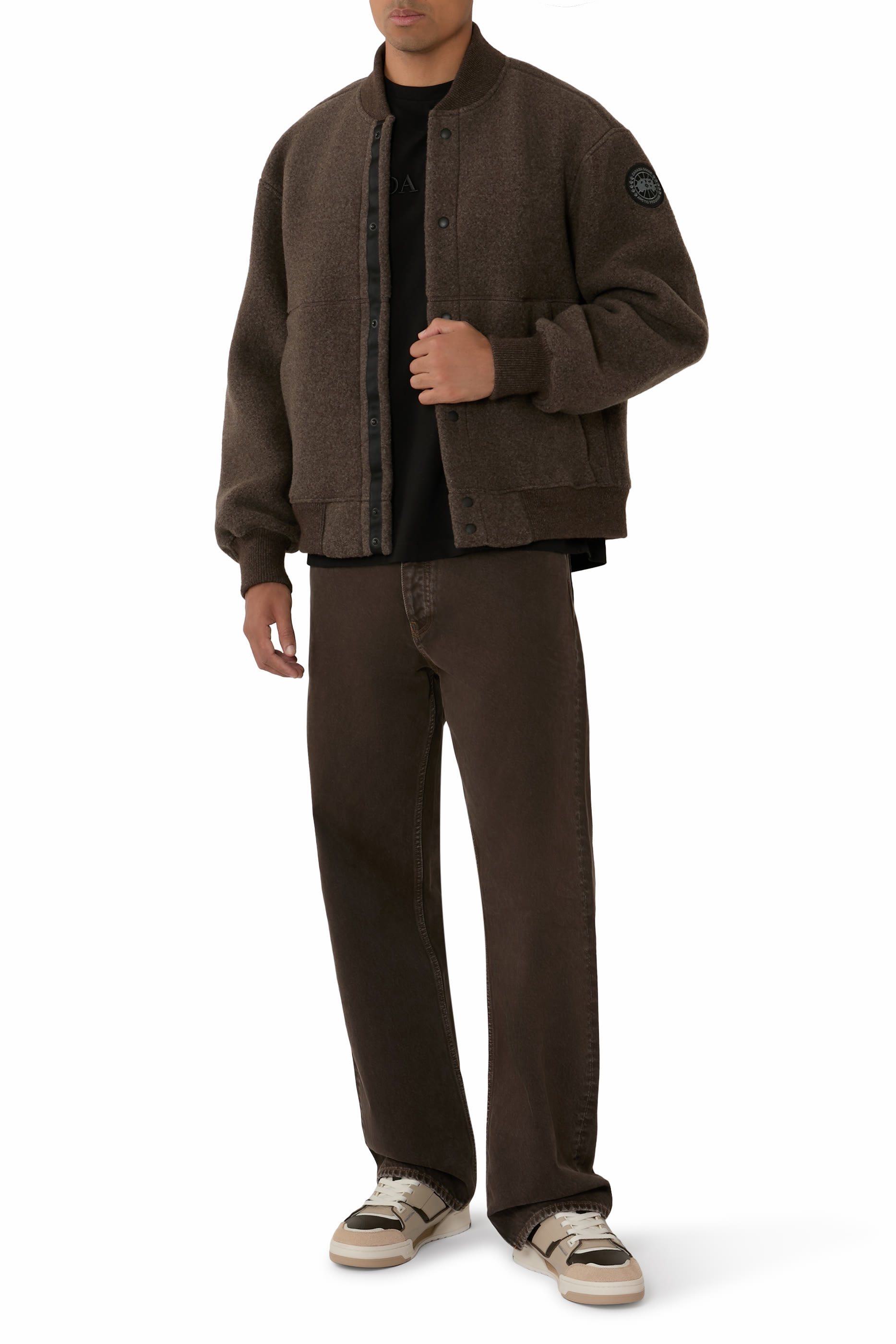  Hudson Fleece Bomber Jacket