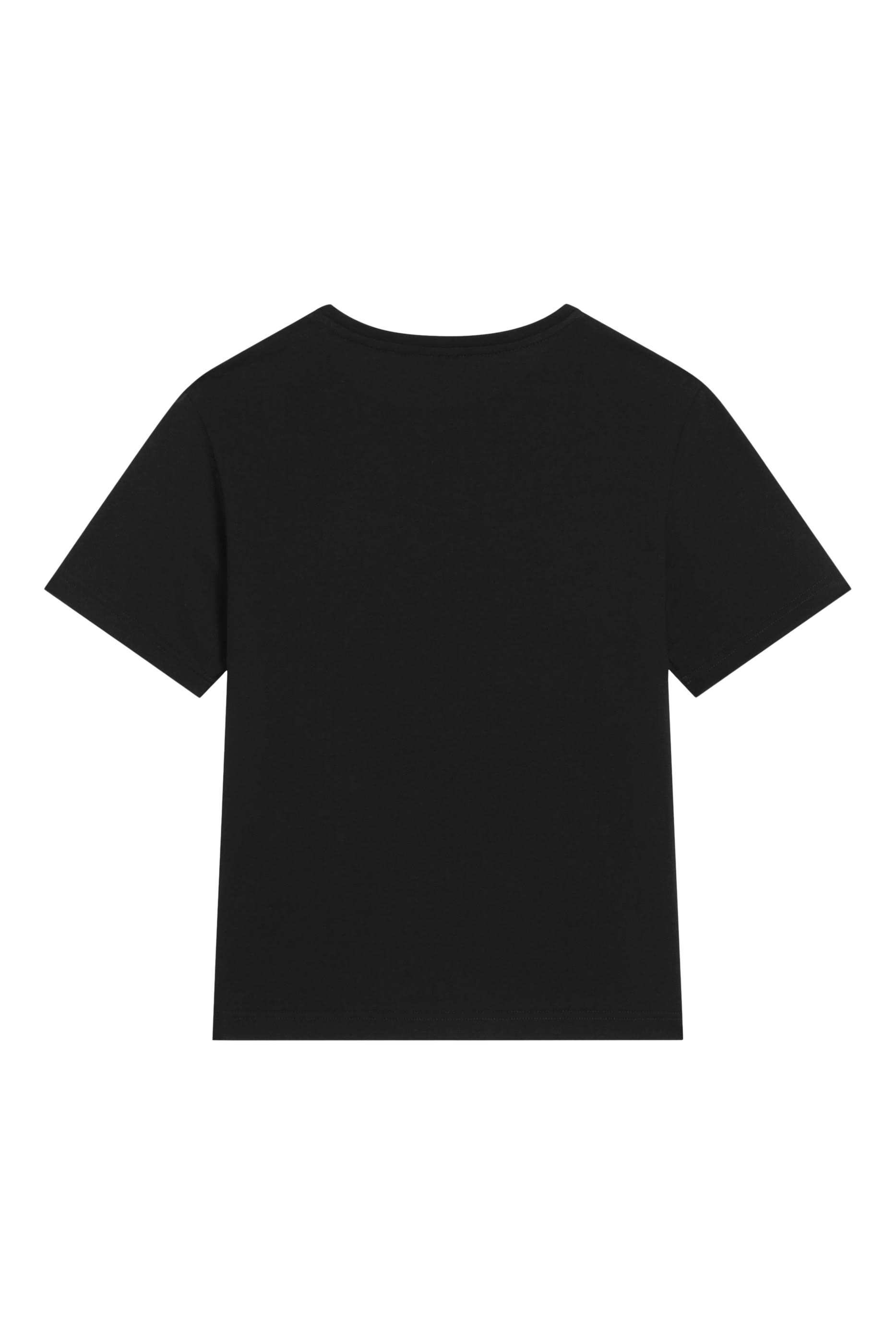 Kids Oversized Jersey T-Shirt with Logo Plaque