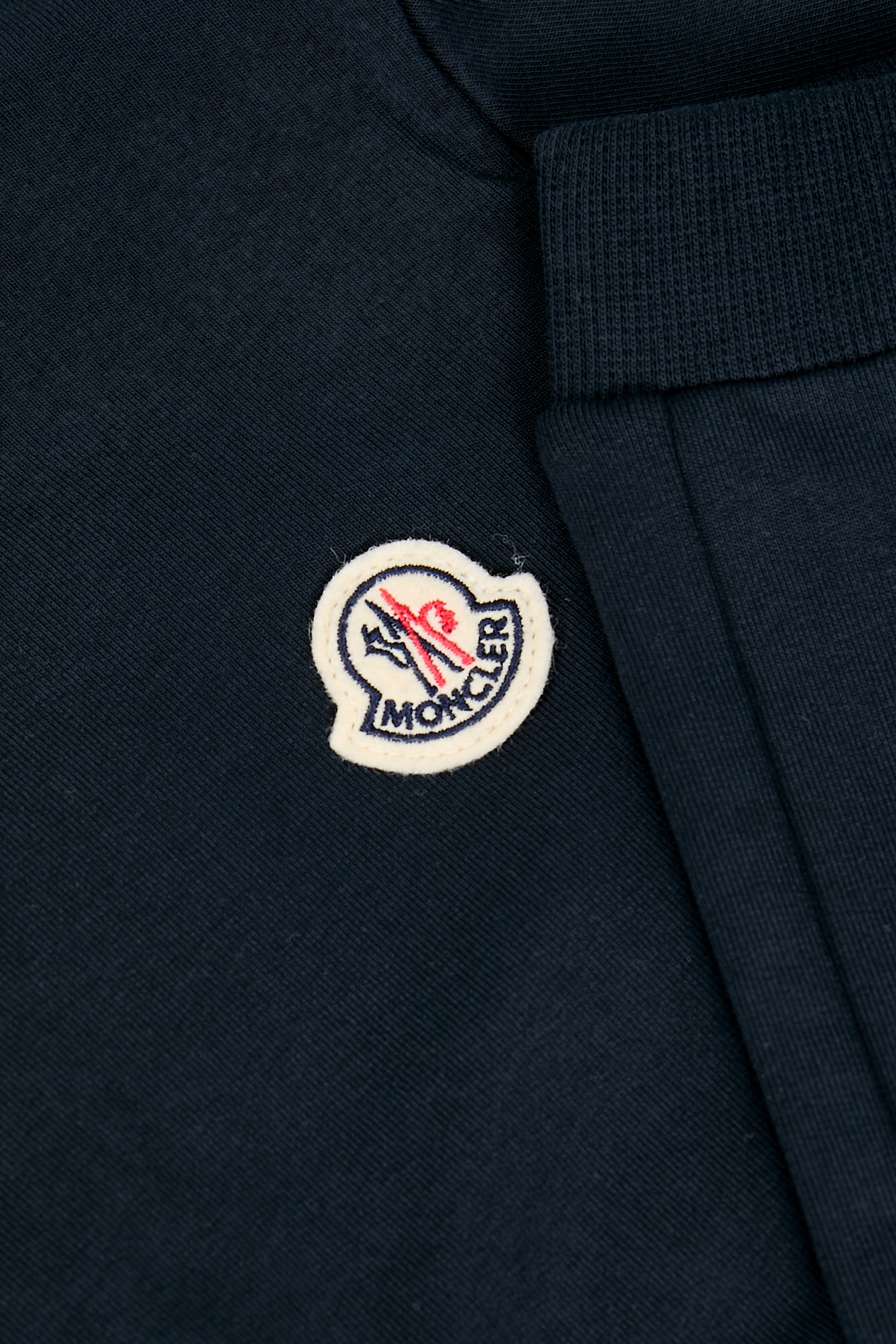 Kids Tricolour-Trimmed Cotton Tracksuit Set 