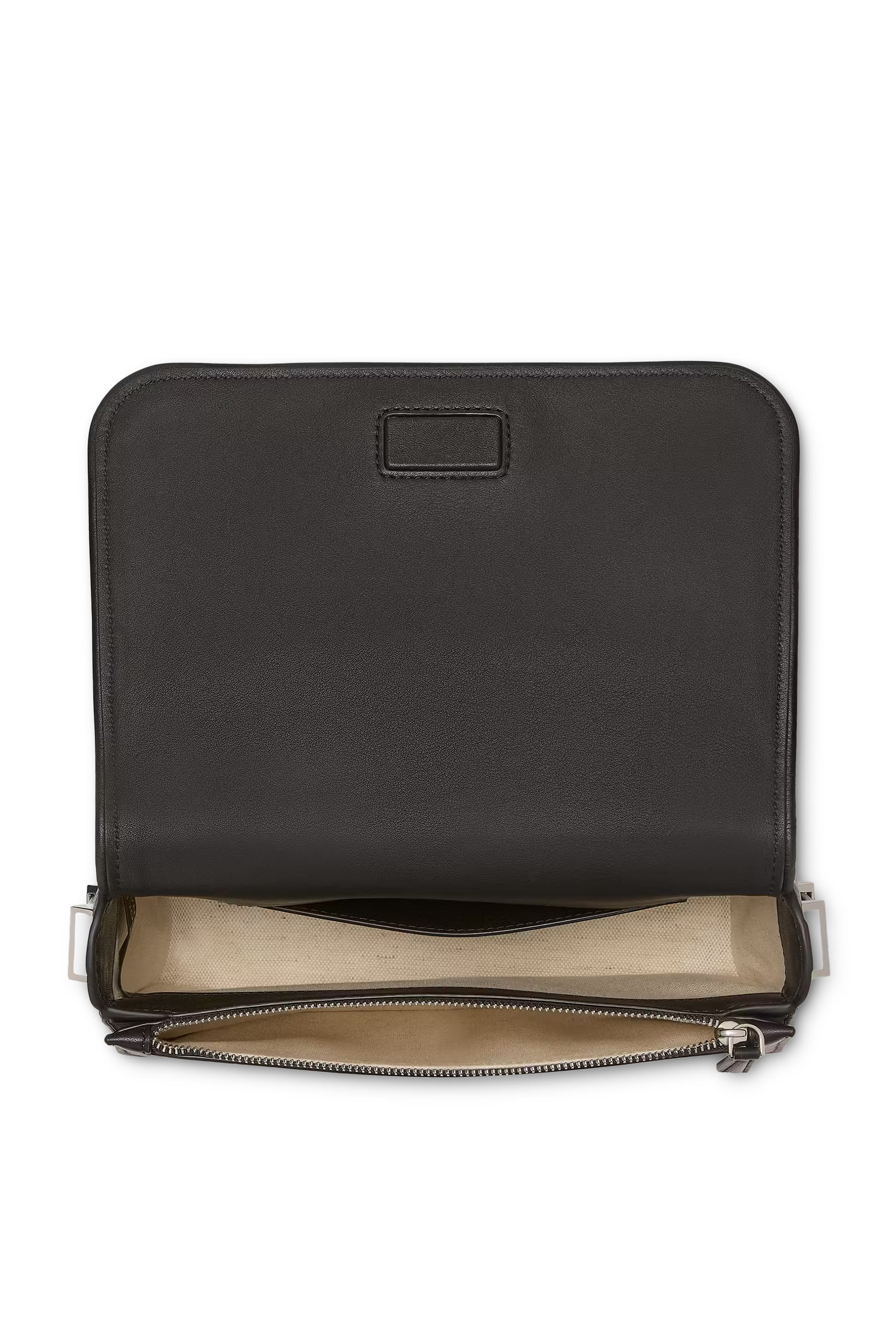 Spade Flower Jacquard Small Flap Crossbody Bag