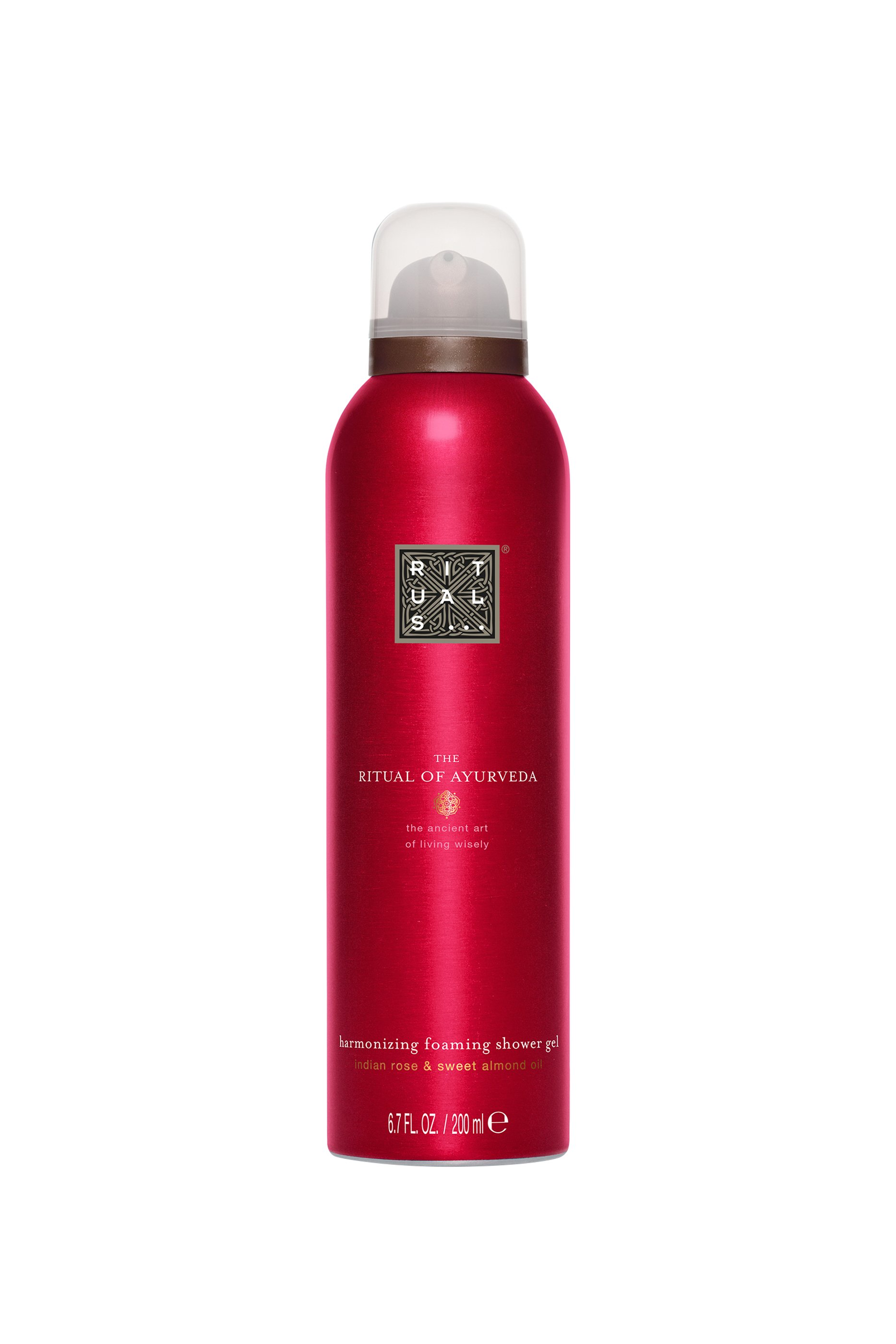 The Ritual of Ayurveda Foaming Shower Gel, 200ml