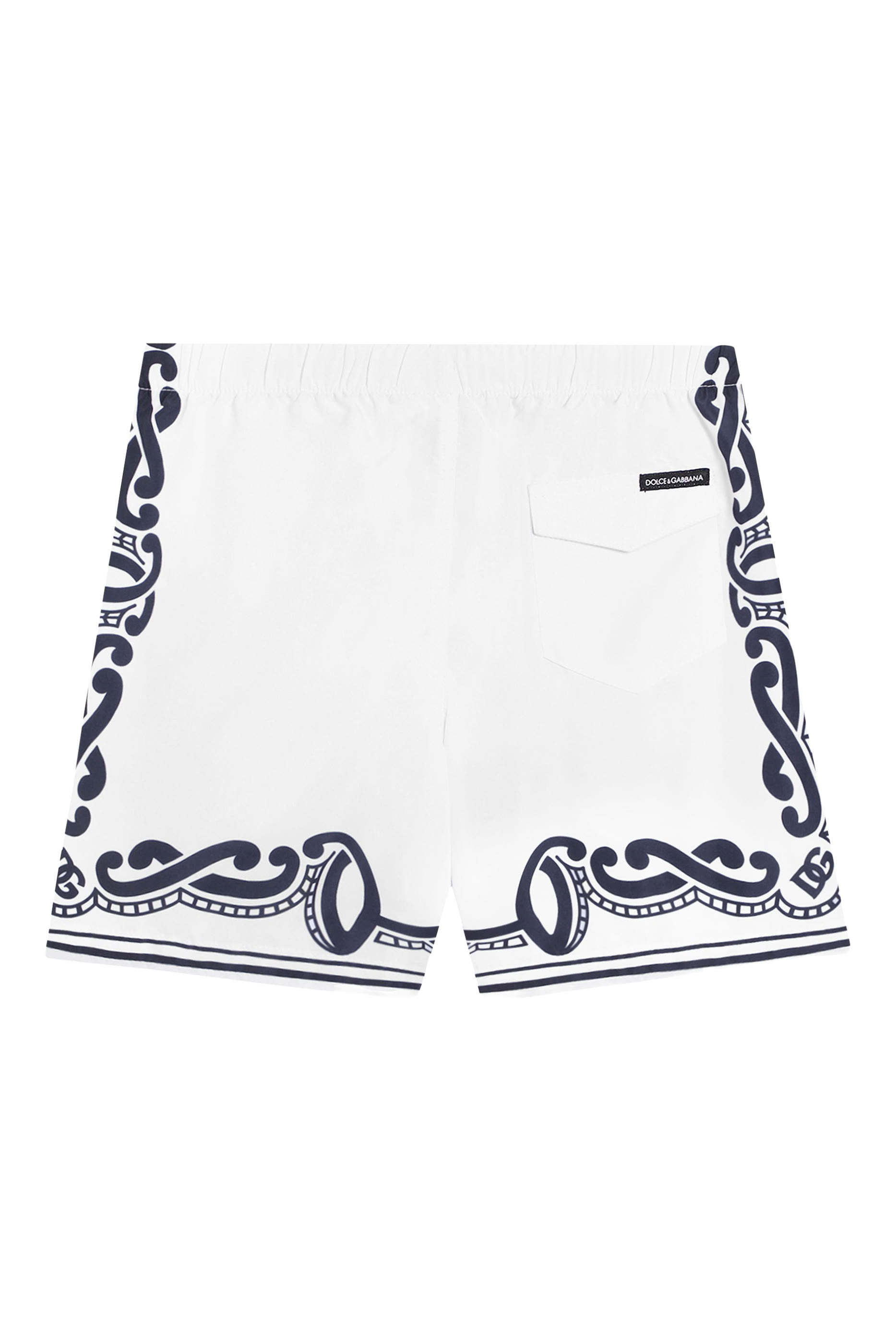 Kids Bandanna Print Swim Trunks