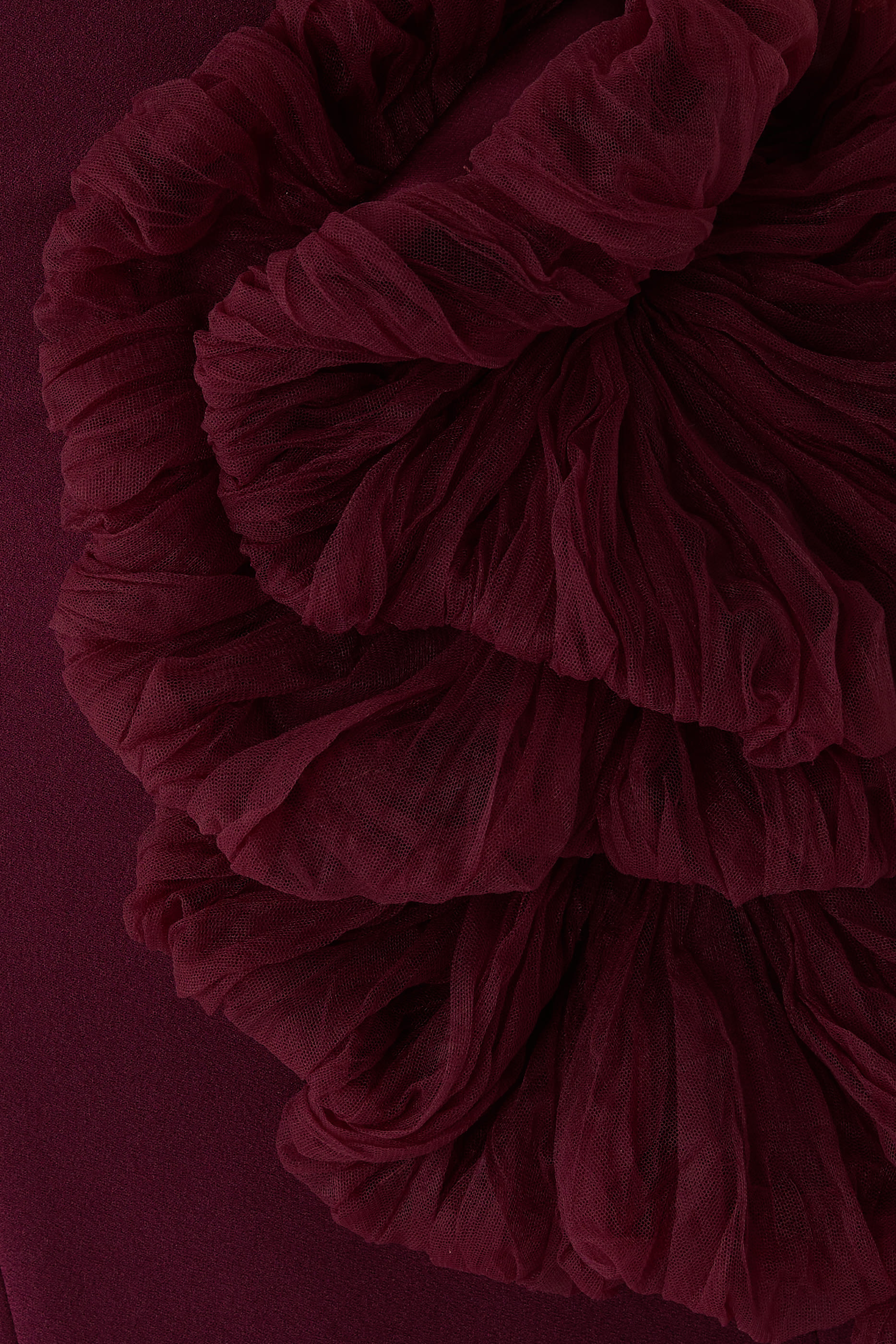 Floral Strapless Gown