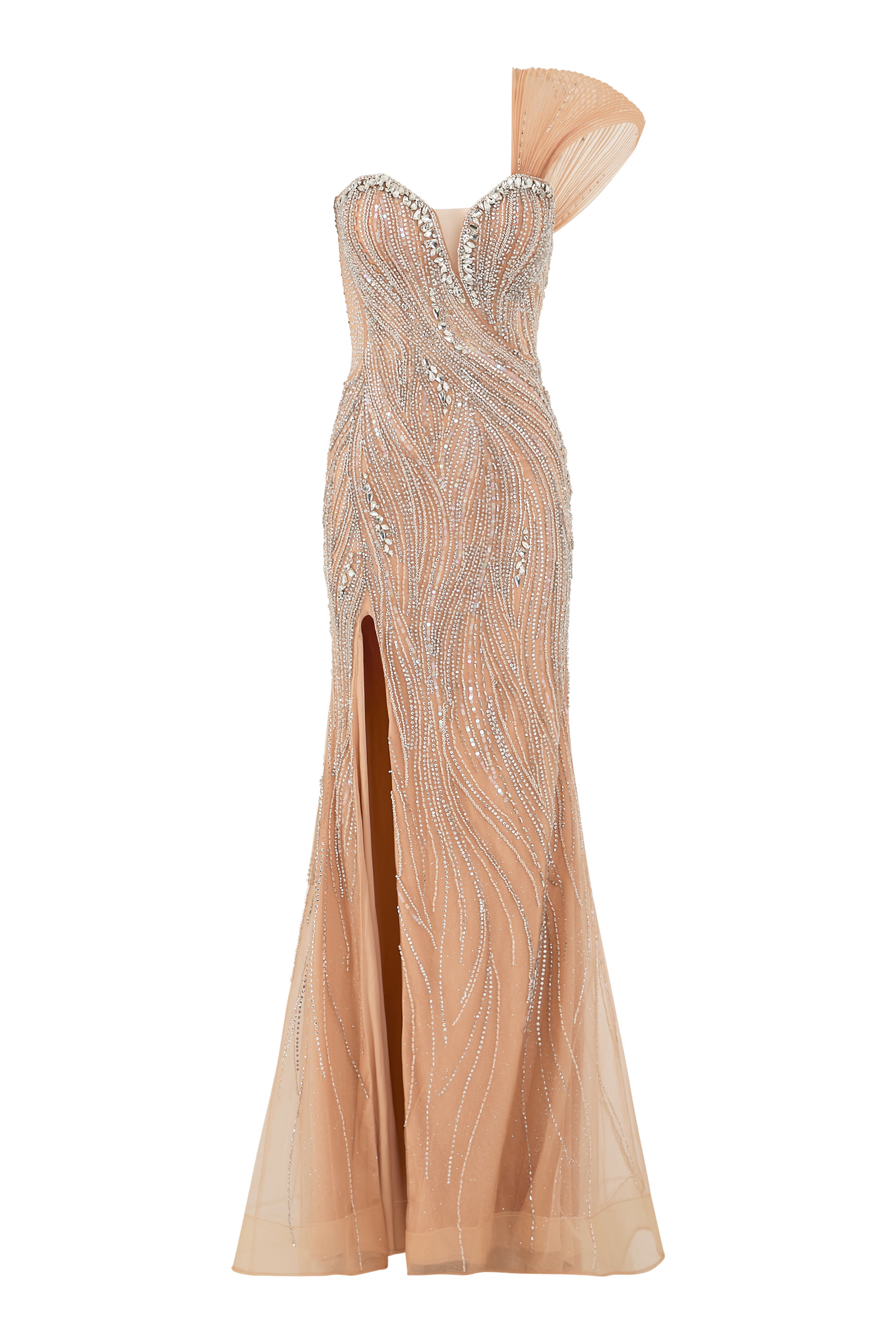 One-Shoulder Gown 