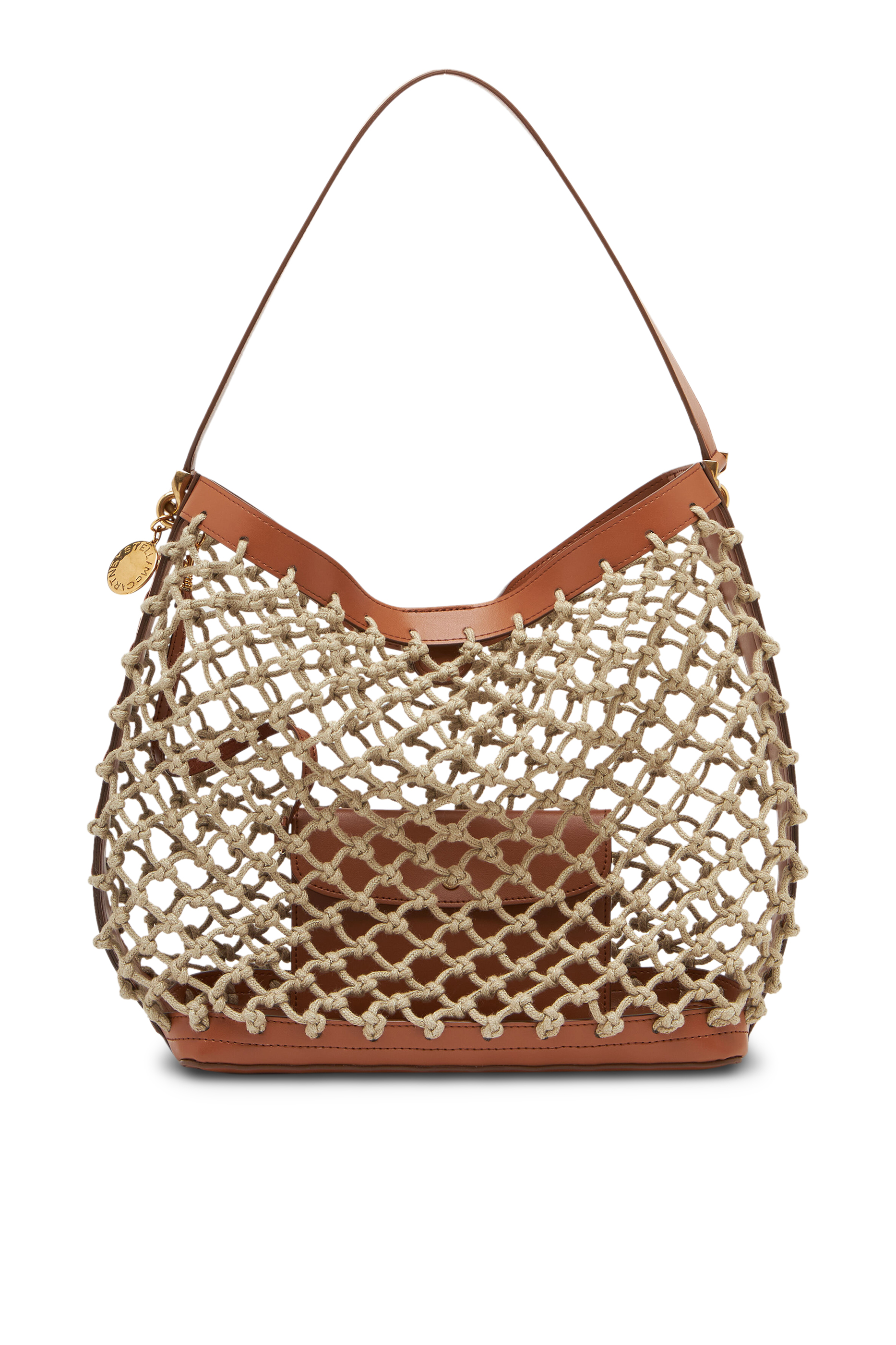Knotted Mesh Tote Bag