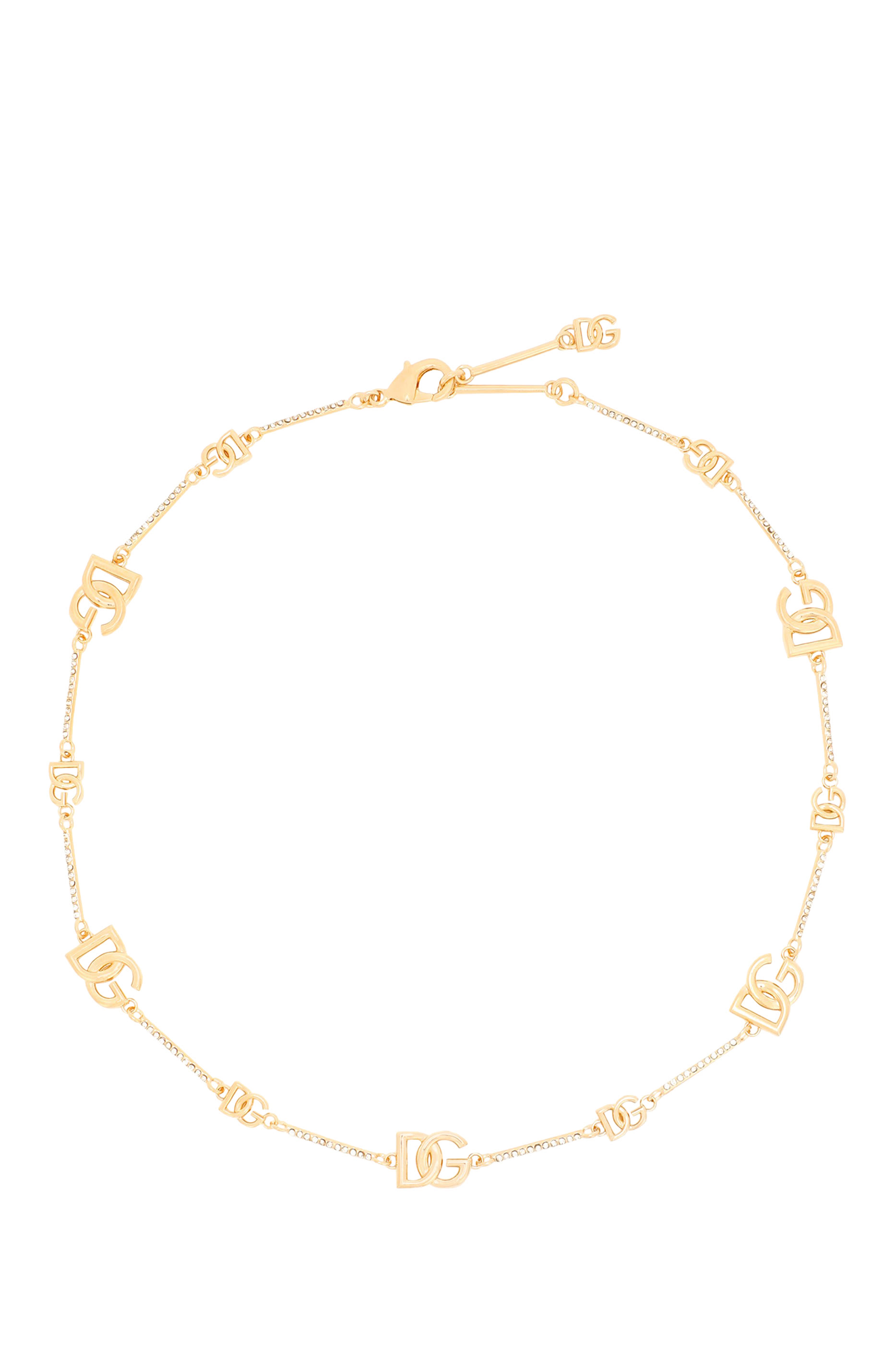 DG Multi-Logos Short Necklace