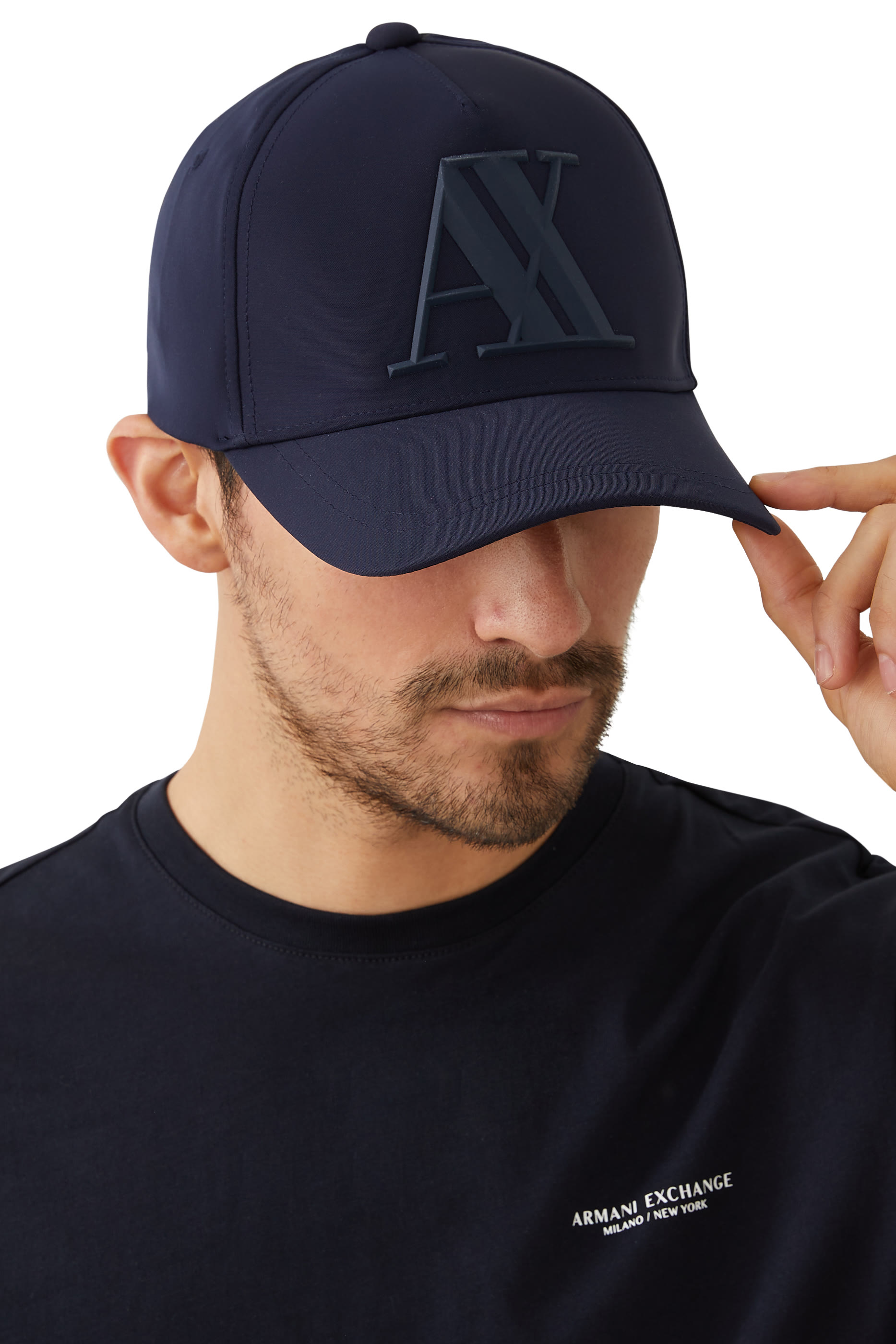 Rubber Logo Baseball Cap