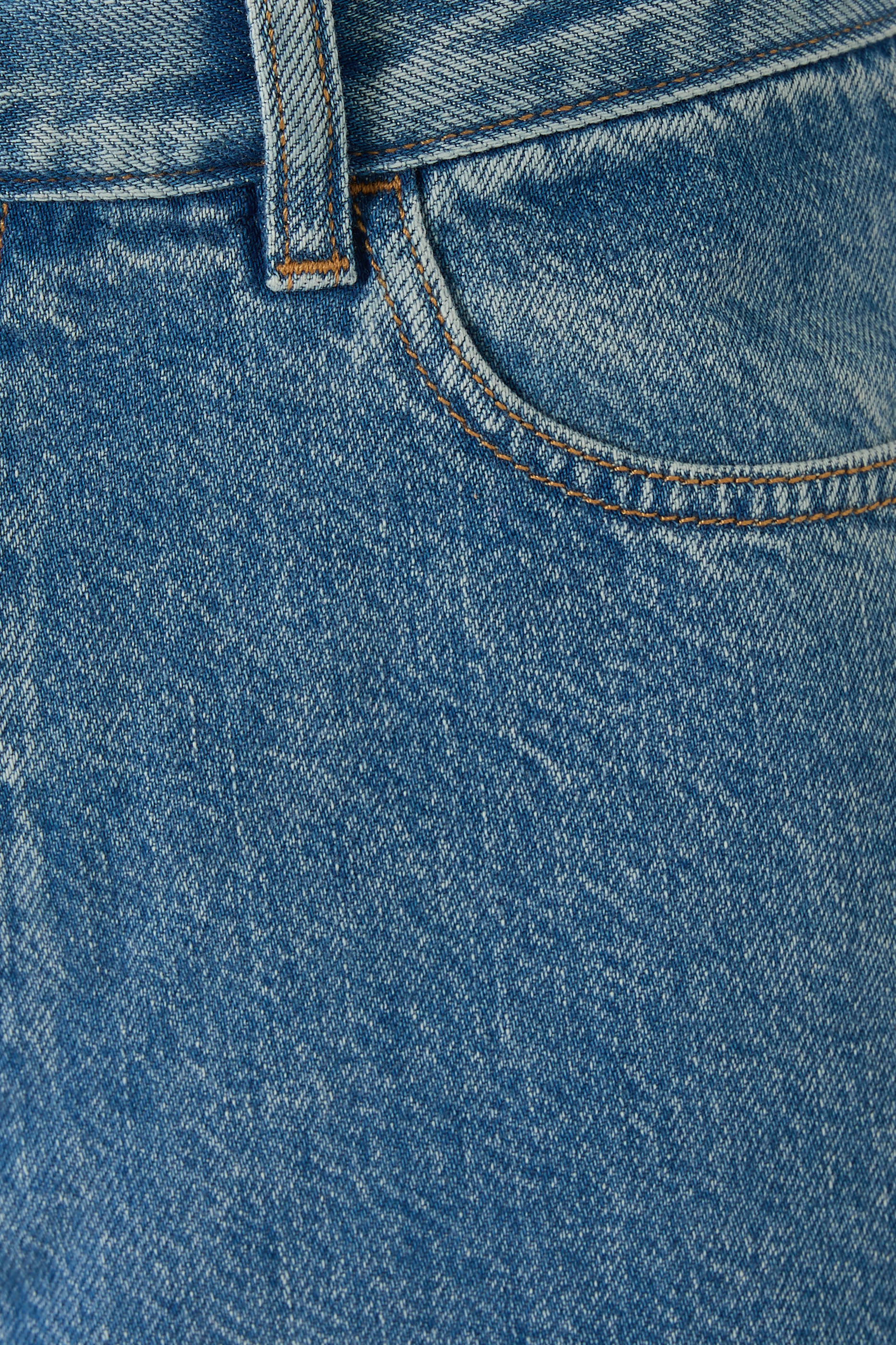 Relaxed Denim Shorts