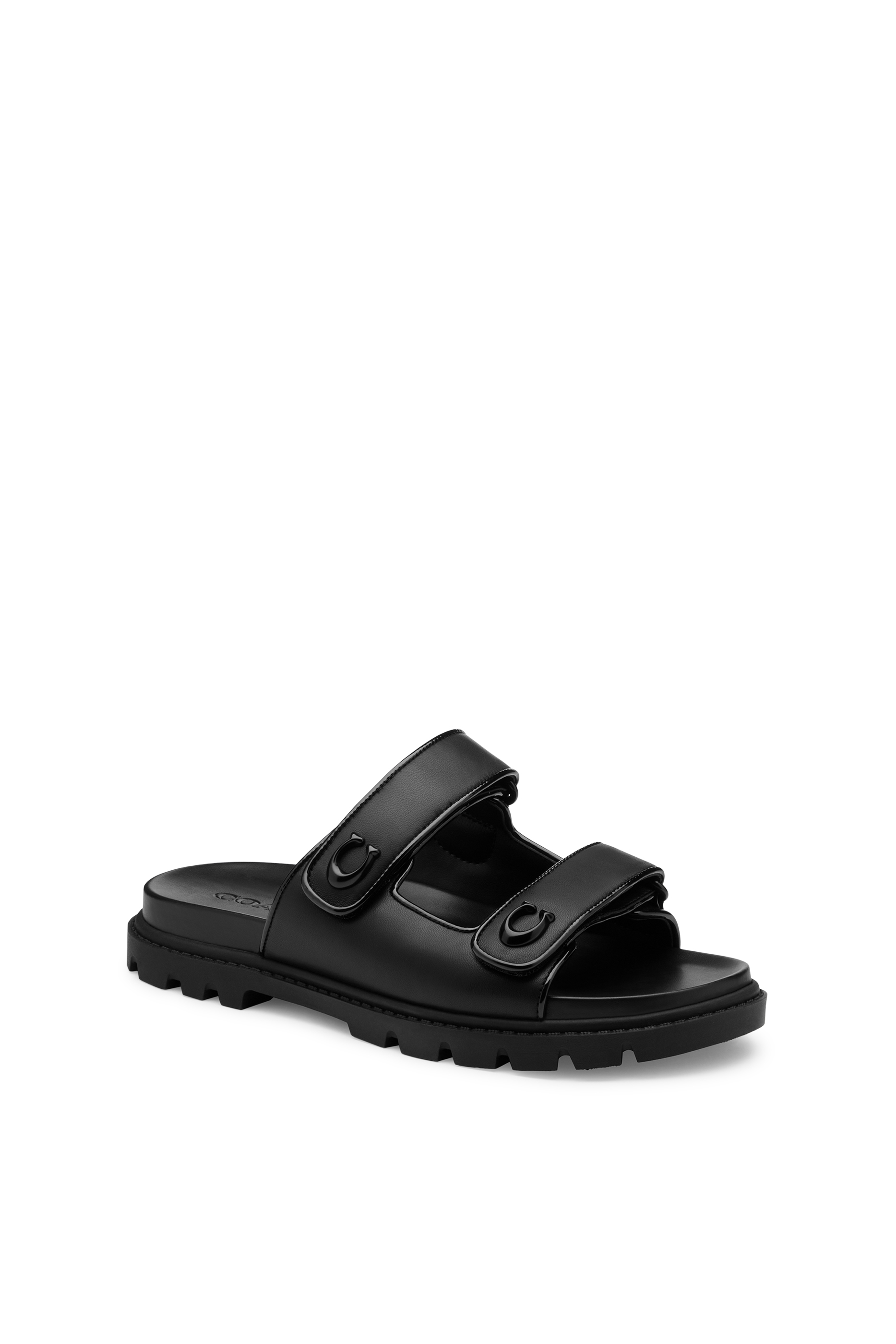 Sculpted C Double Band Sandals