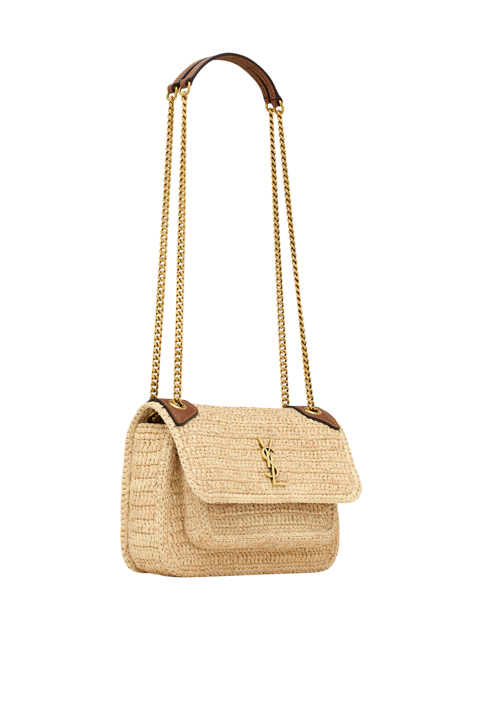 Niki Mini Handbag in Raffia