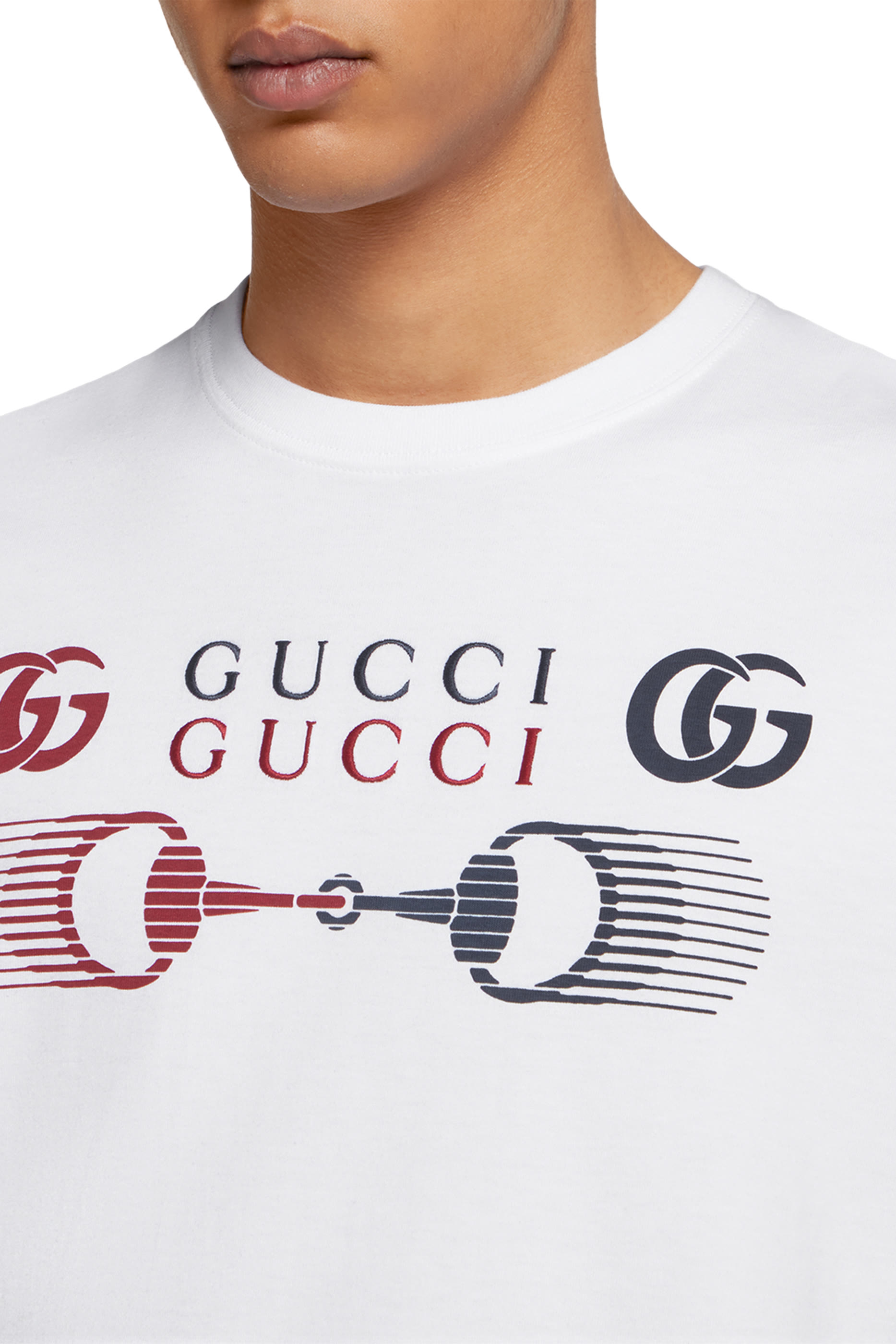 Logo Print Cotton Jersey T-Shirt