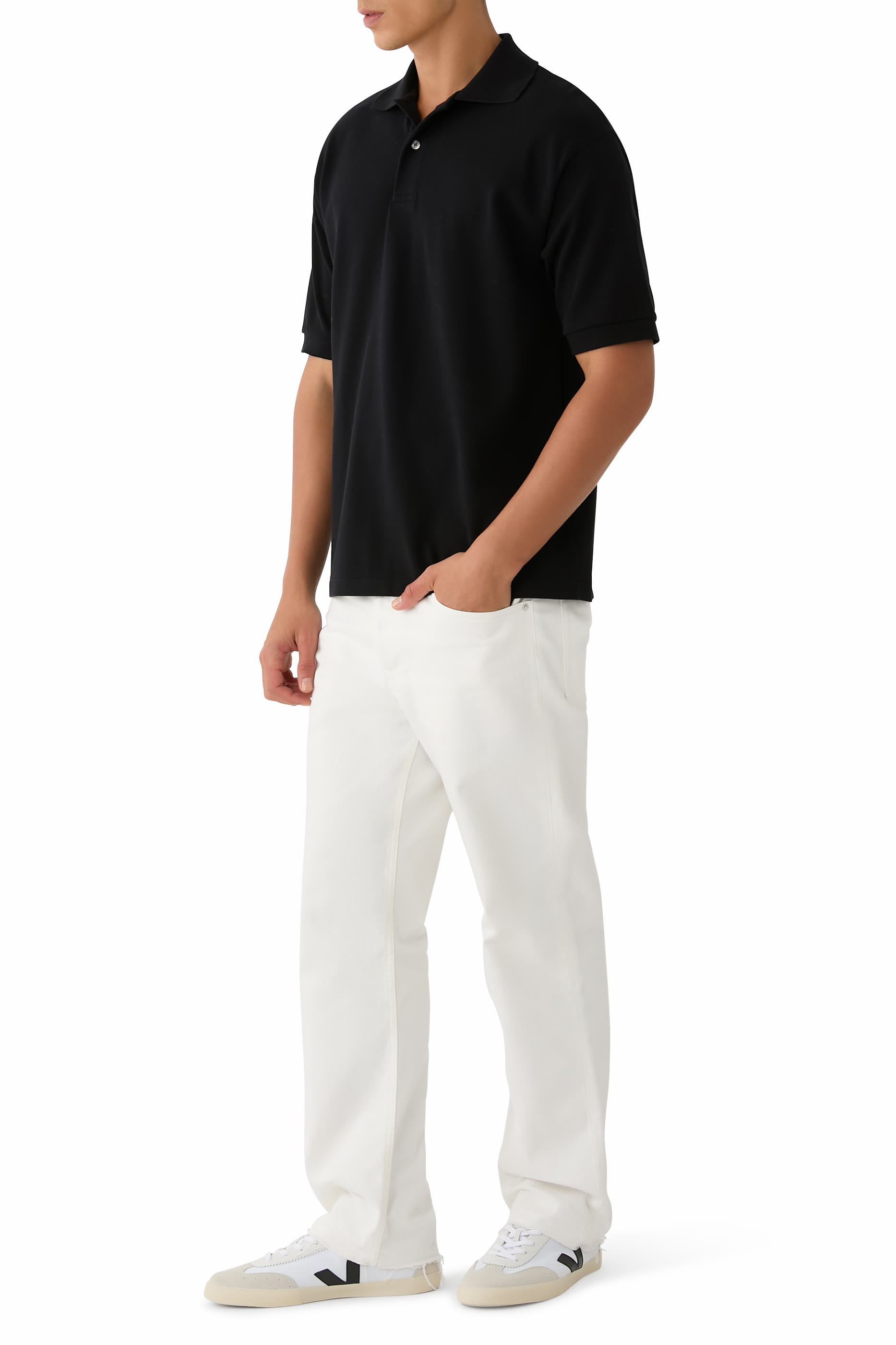 Pima Cotton Heavy Pique Polo Shirt