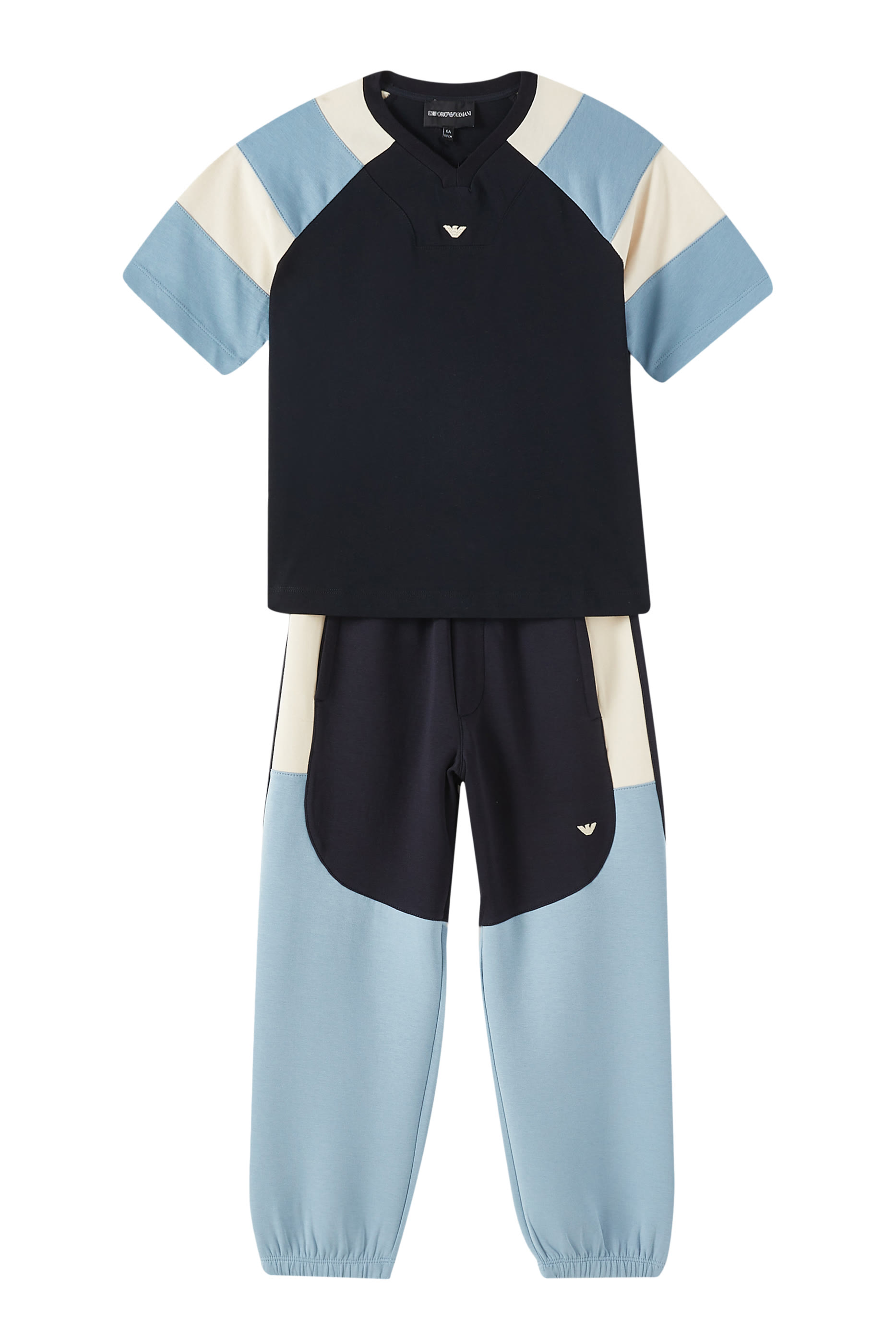 Kids Eagle Logo Jersey Trousers