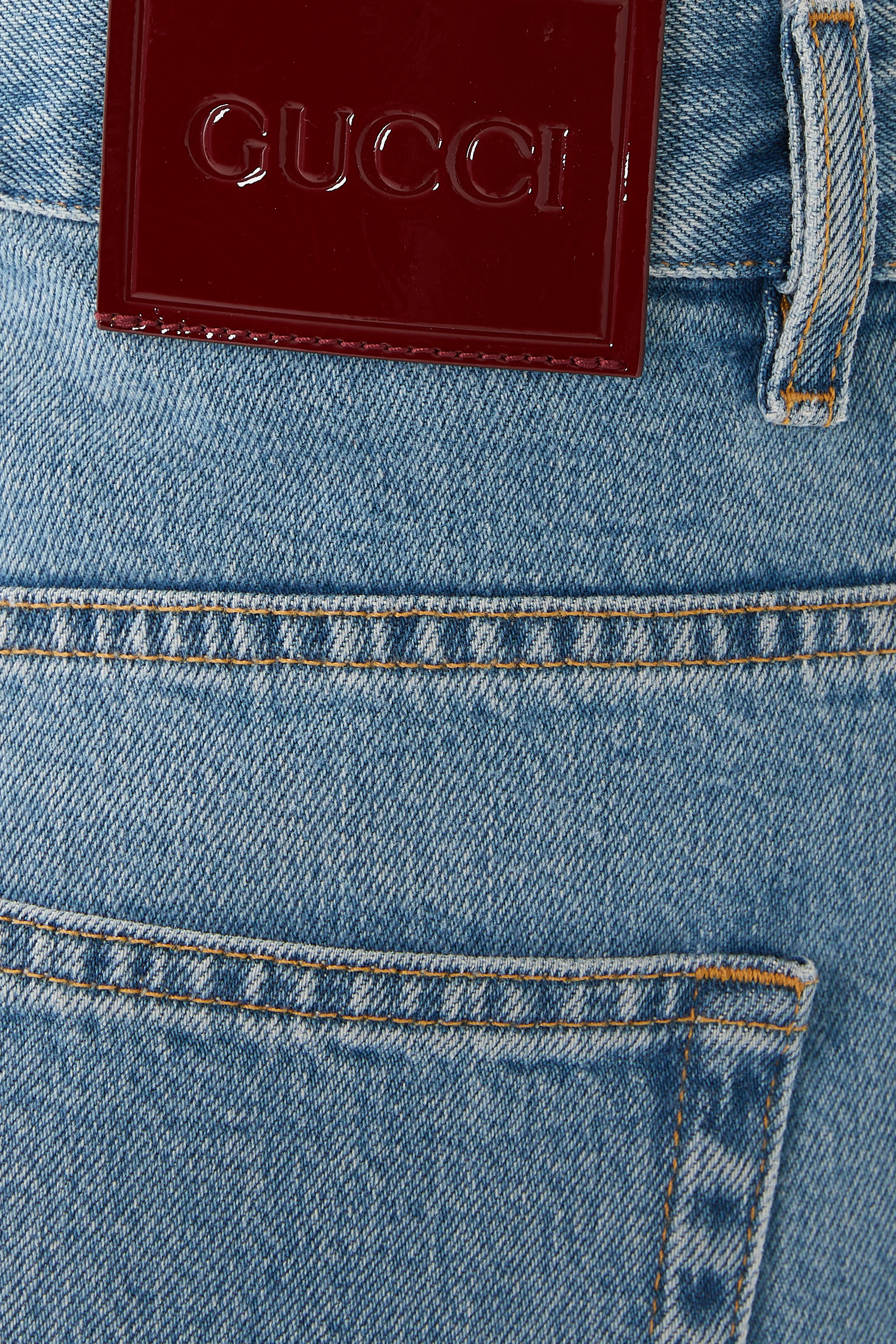 Denim Cropped Pants