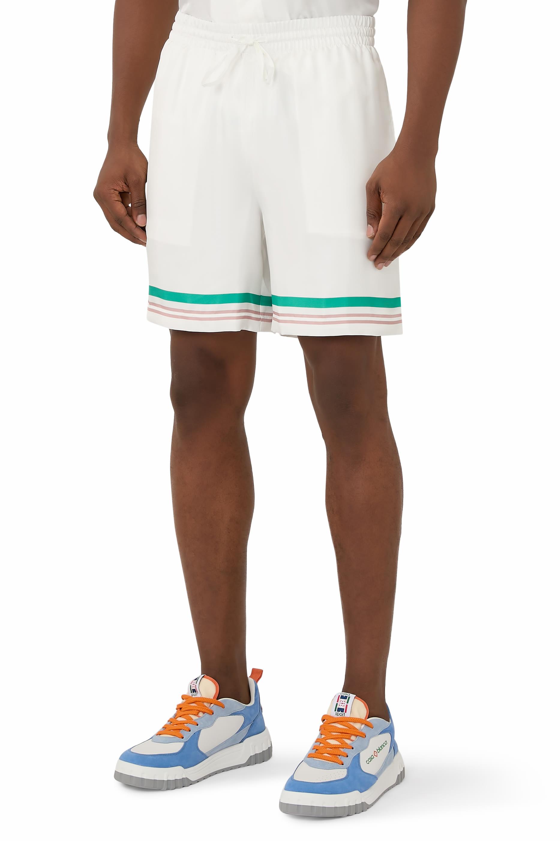 Casa Way Short-Sleeve Silk Shirt