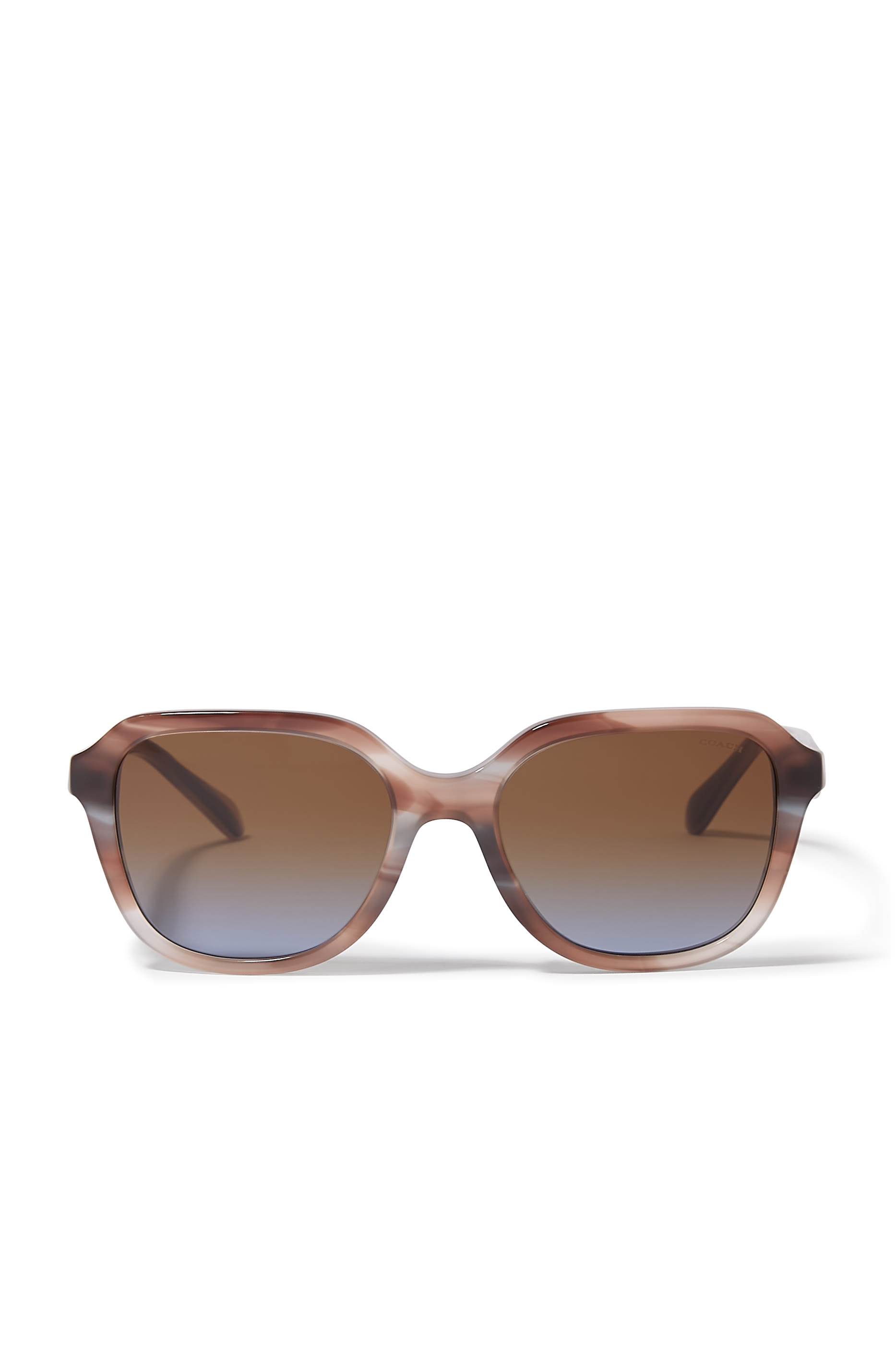 Square Frame NY Thin Temple Sunglasses