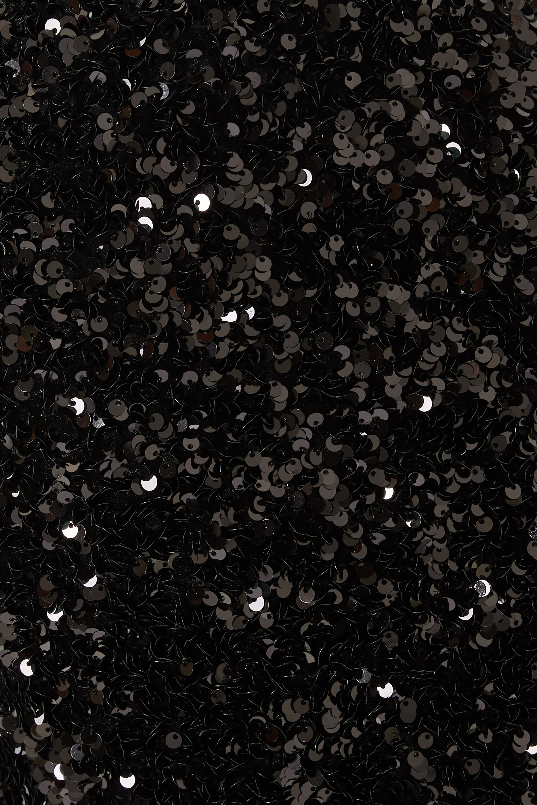 Sequined Velvet Column Skirt