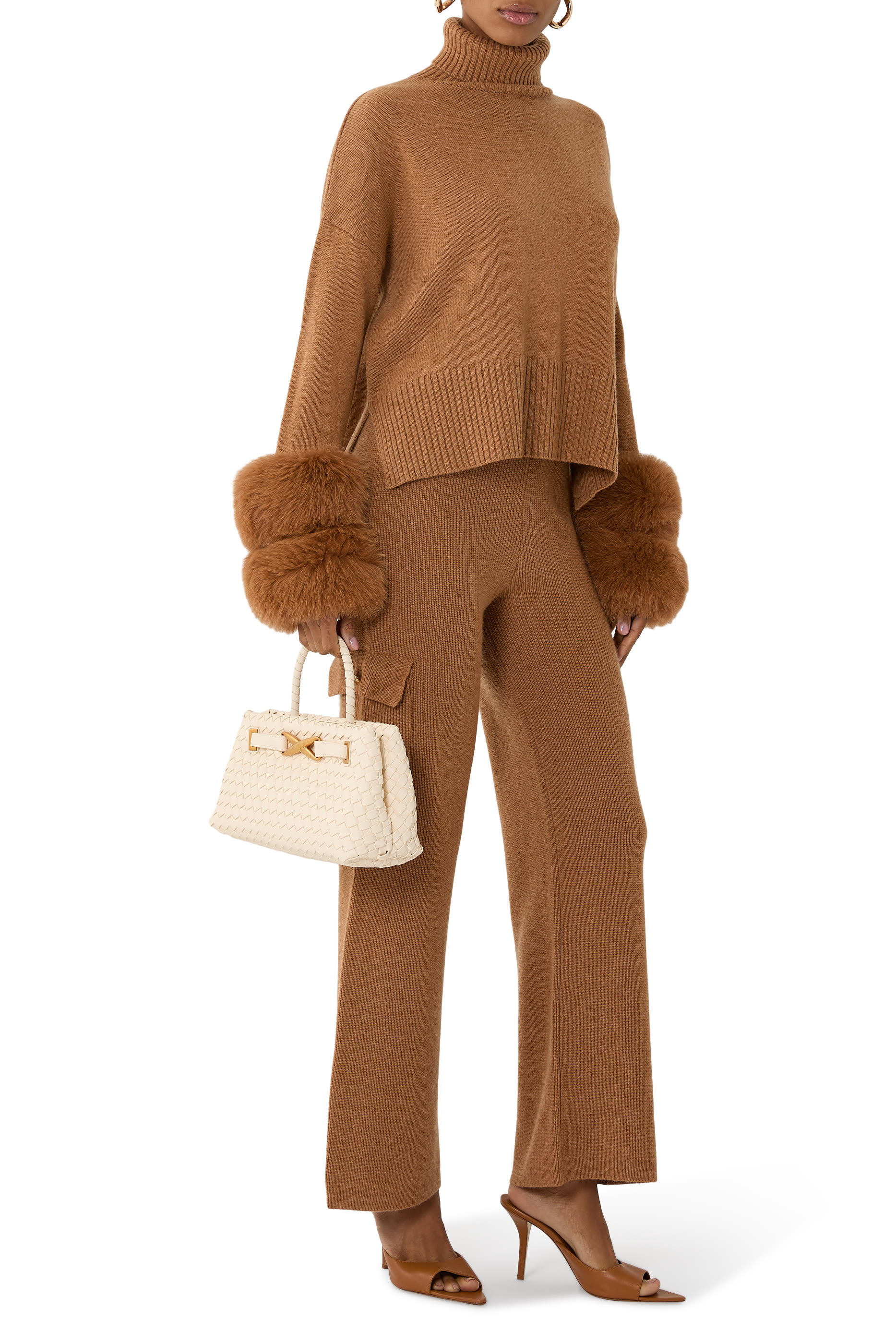  Elora Woven Tote Bag