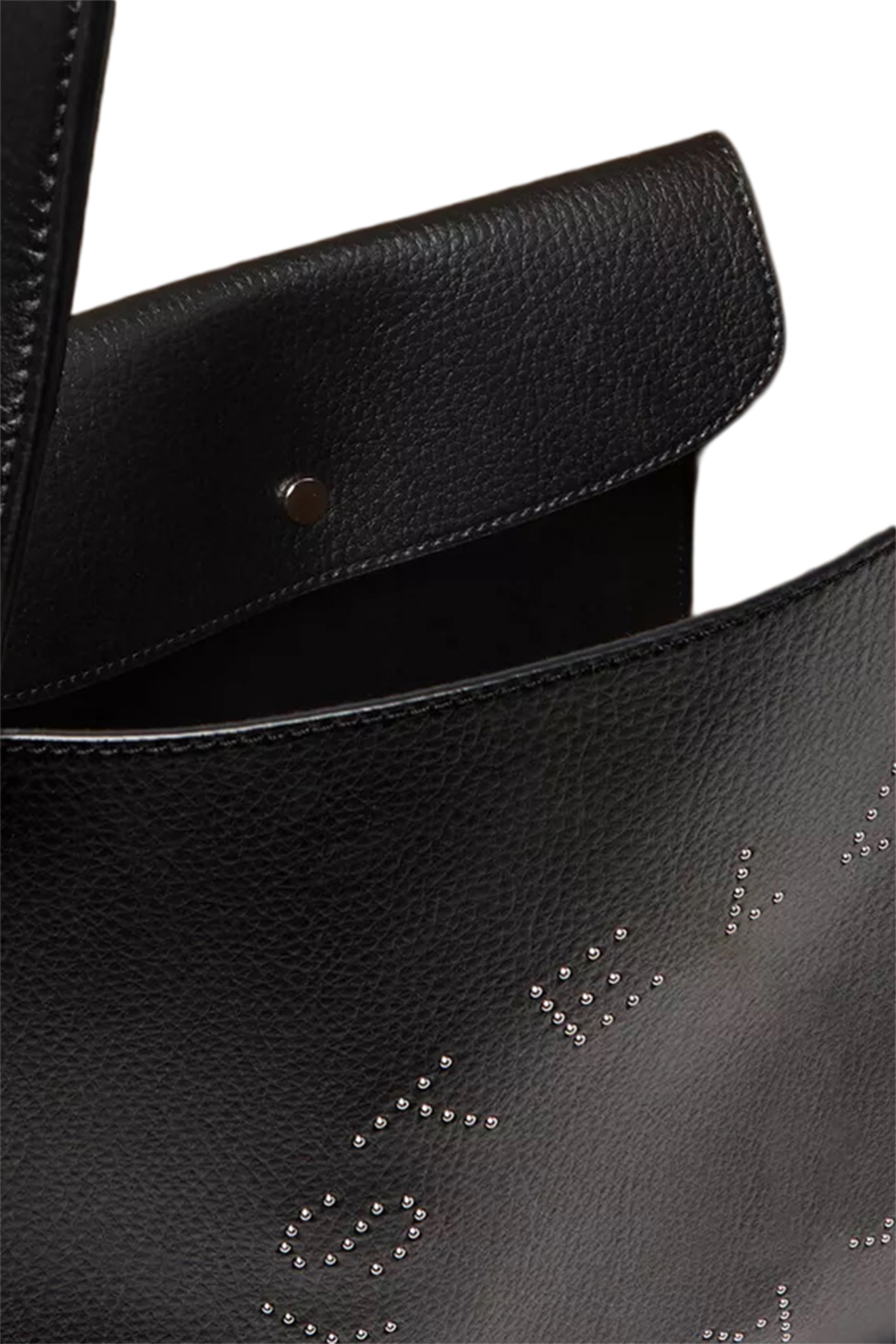  Logo Grainy Alter Mat Crossbody Bag 