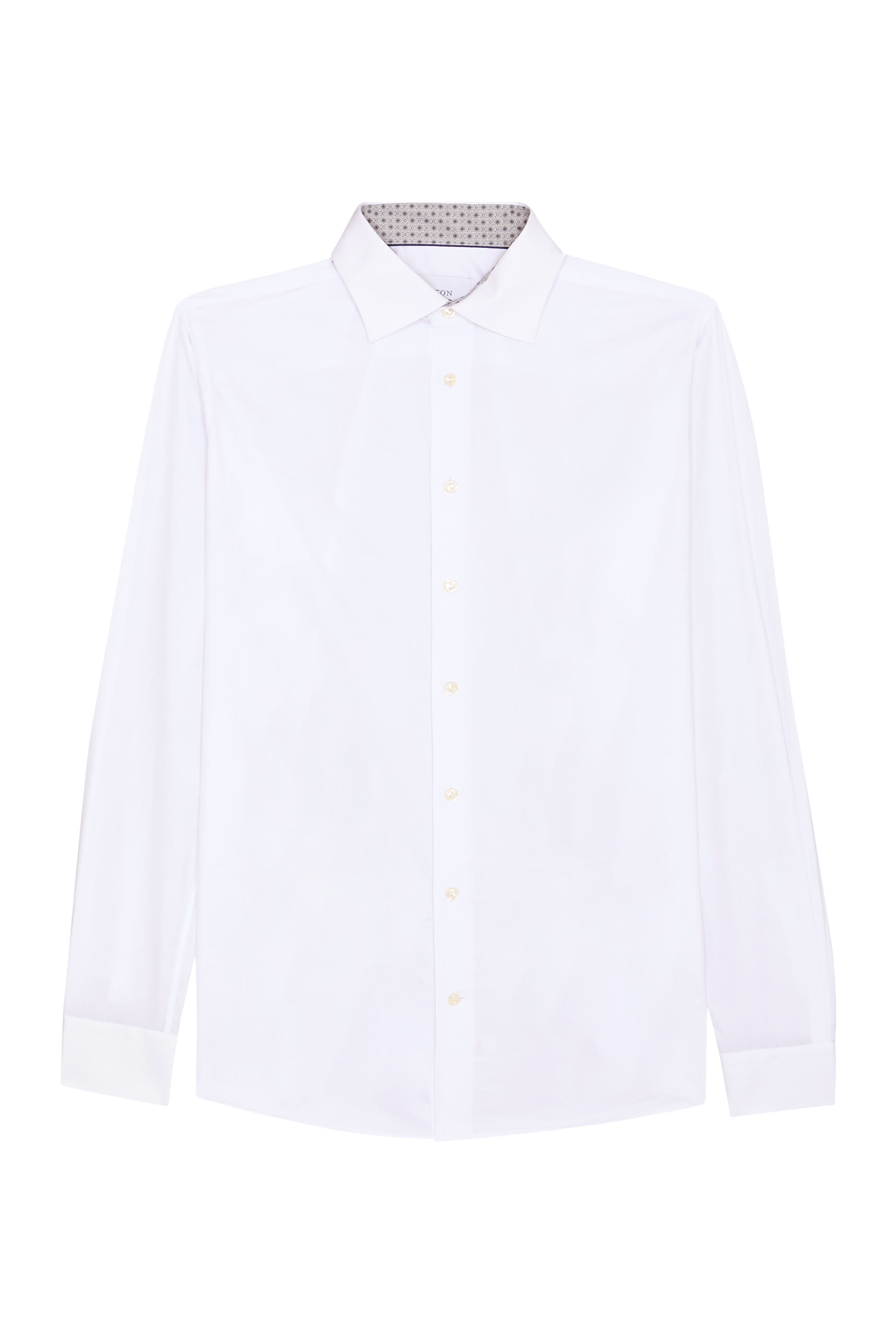 Medallion Effect Signature Twill Shirt