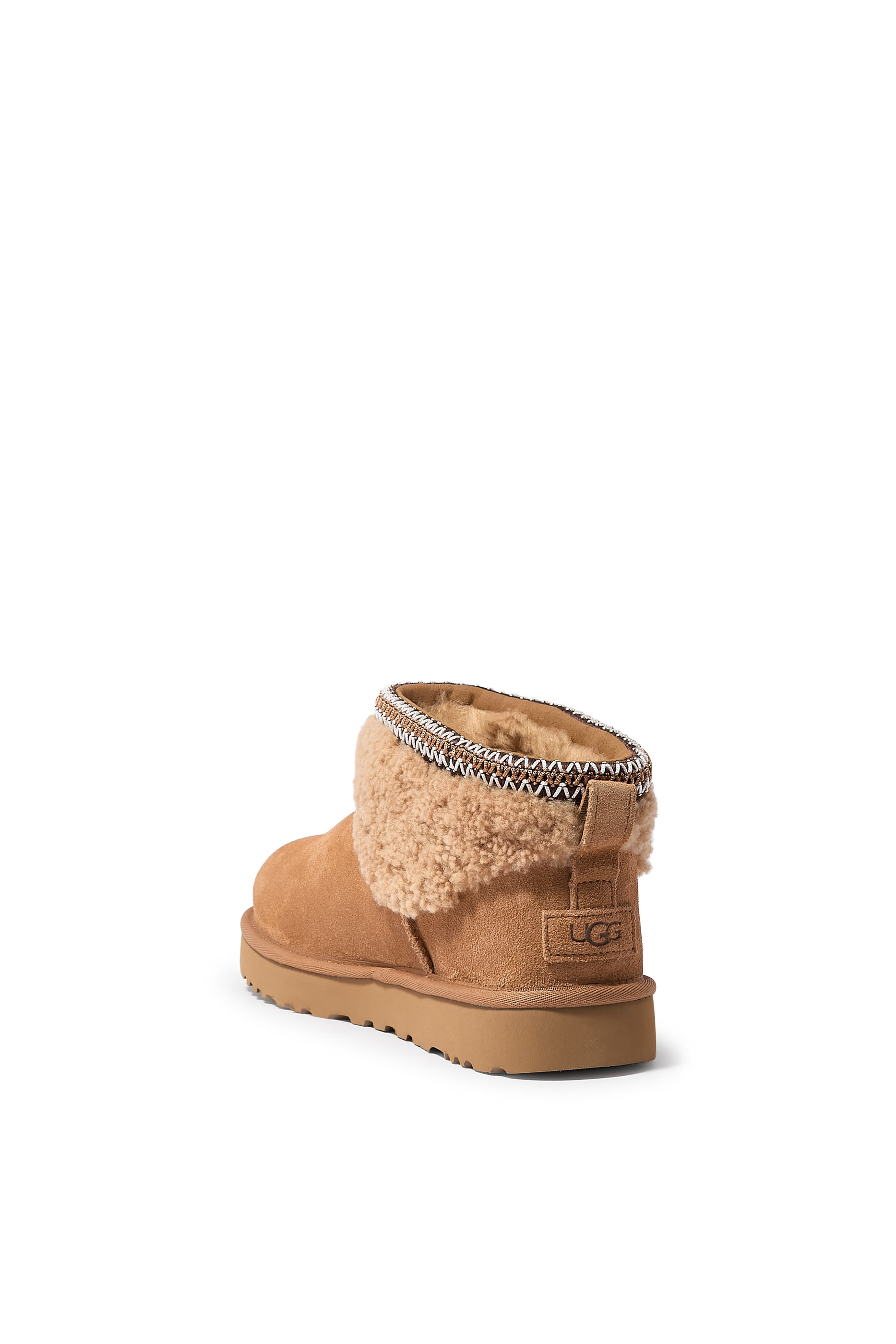  Classic Ultra Mini Maxi Curly Boots