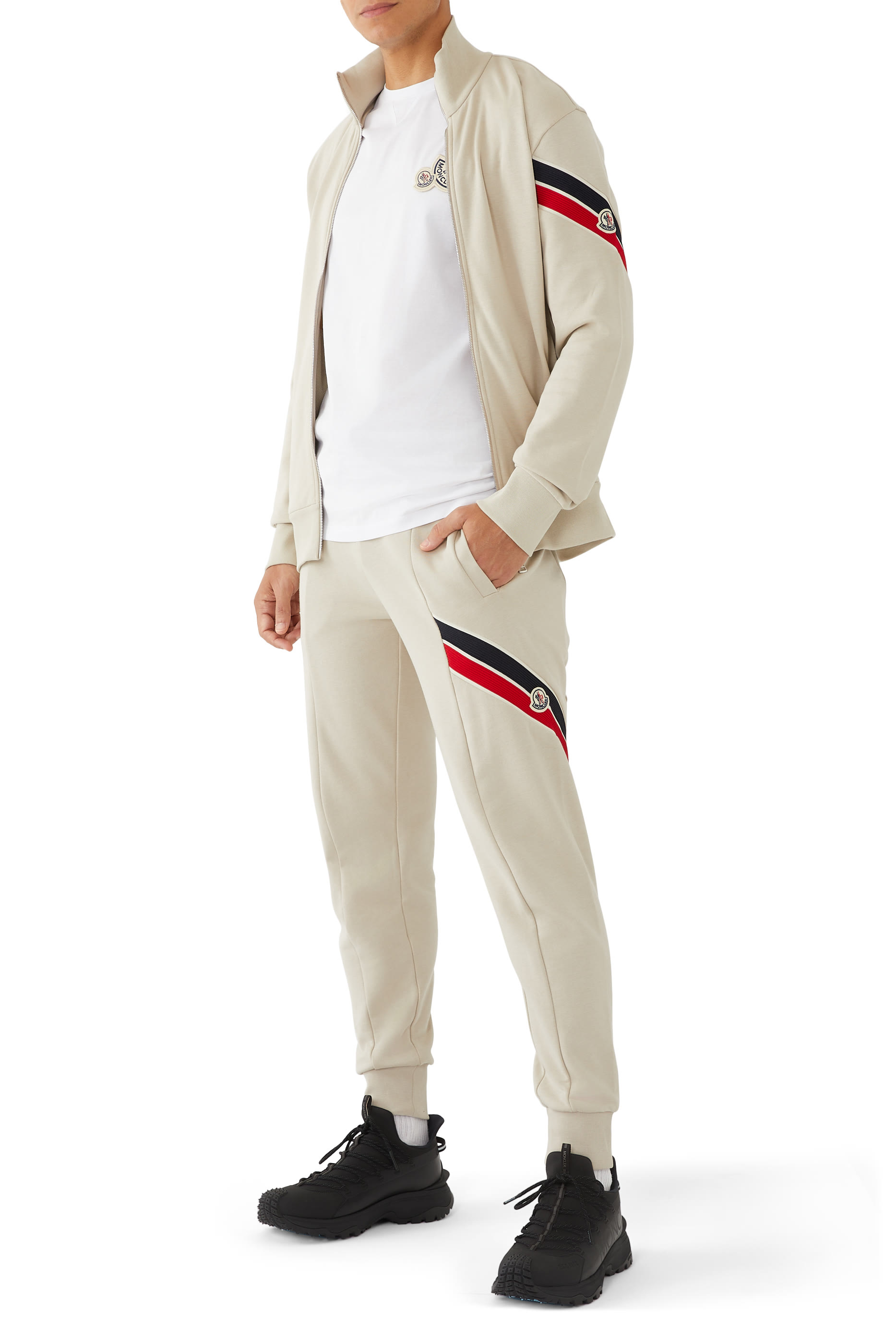 Double Logo Patch T-Shirt