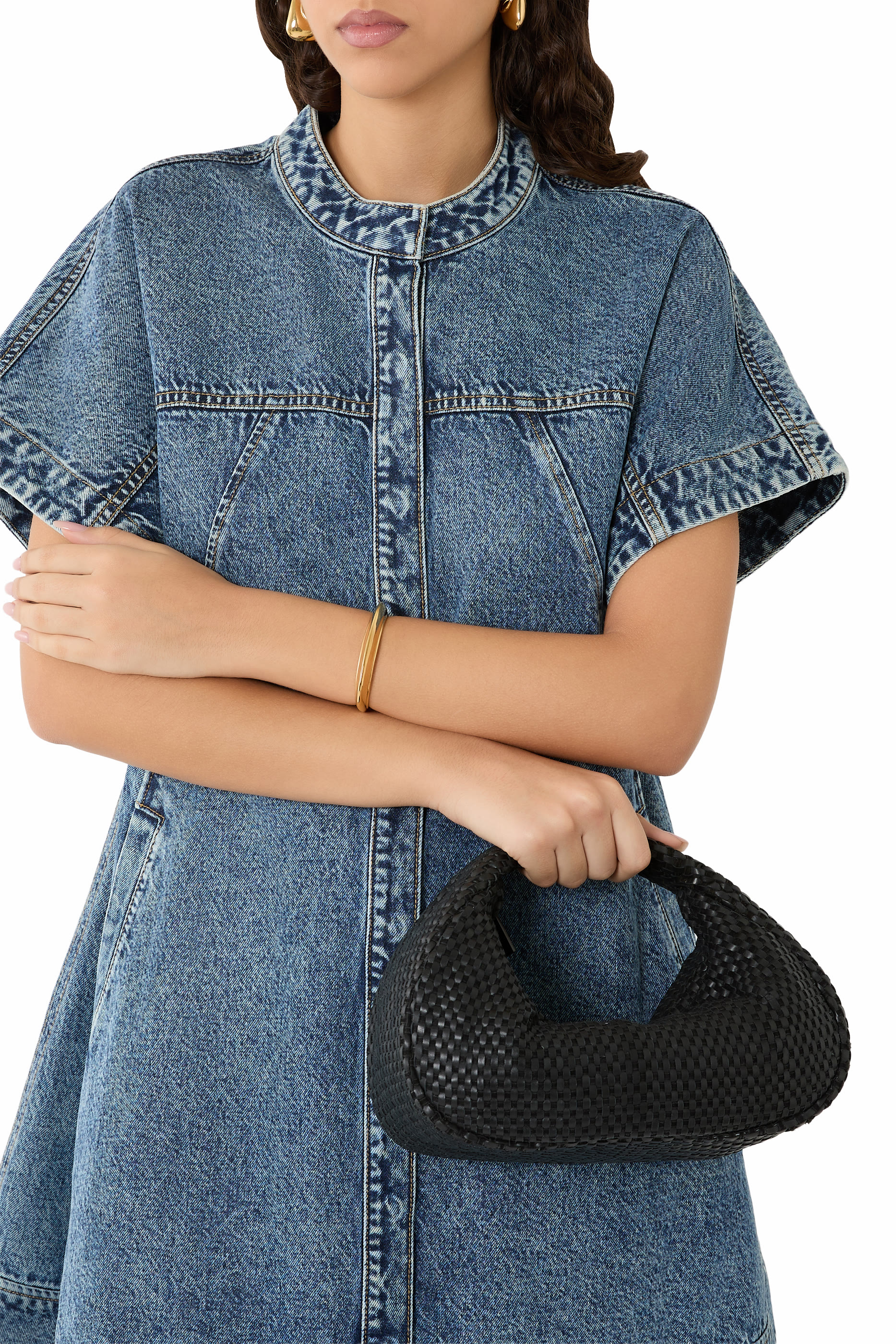 Lattice Weave Bon Bon Bag