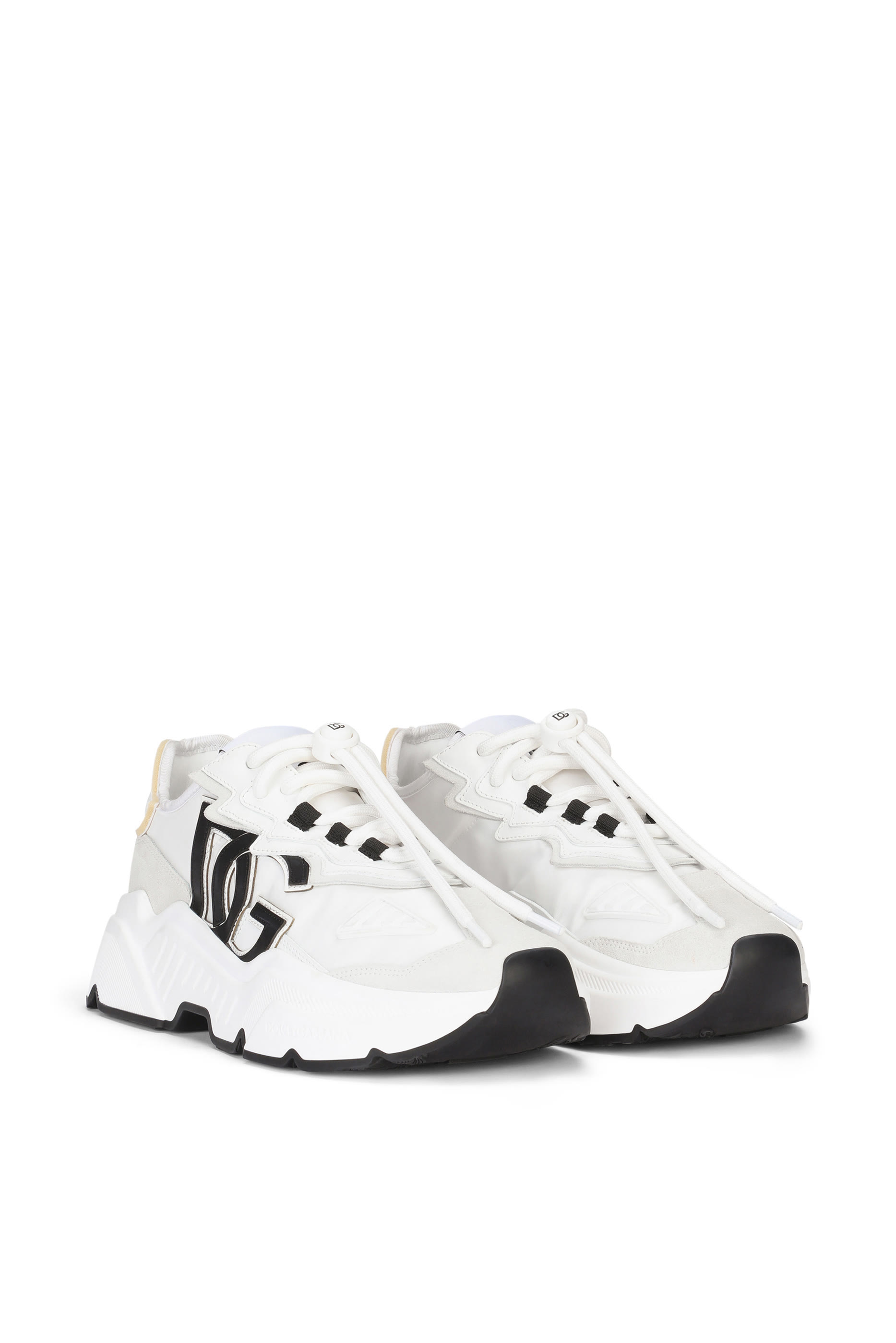 Mixed-Material Daymaster Sneakers