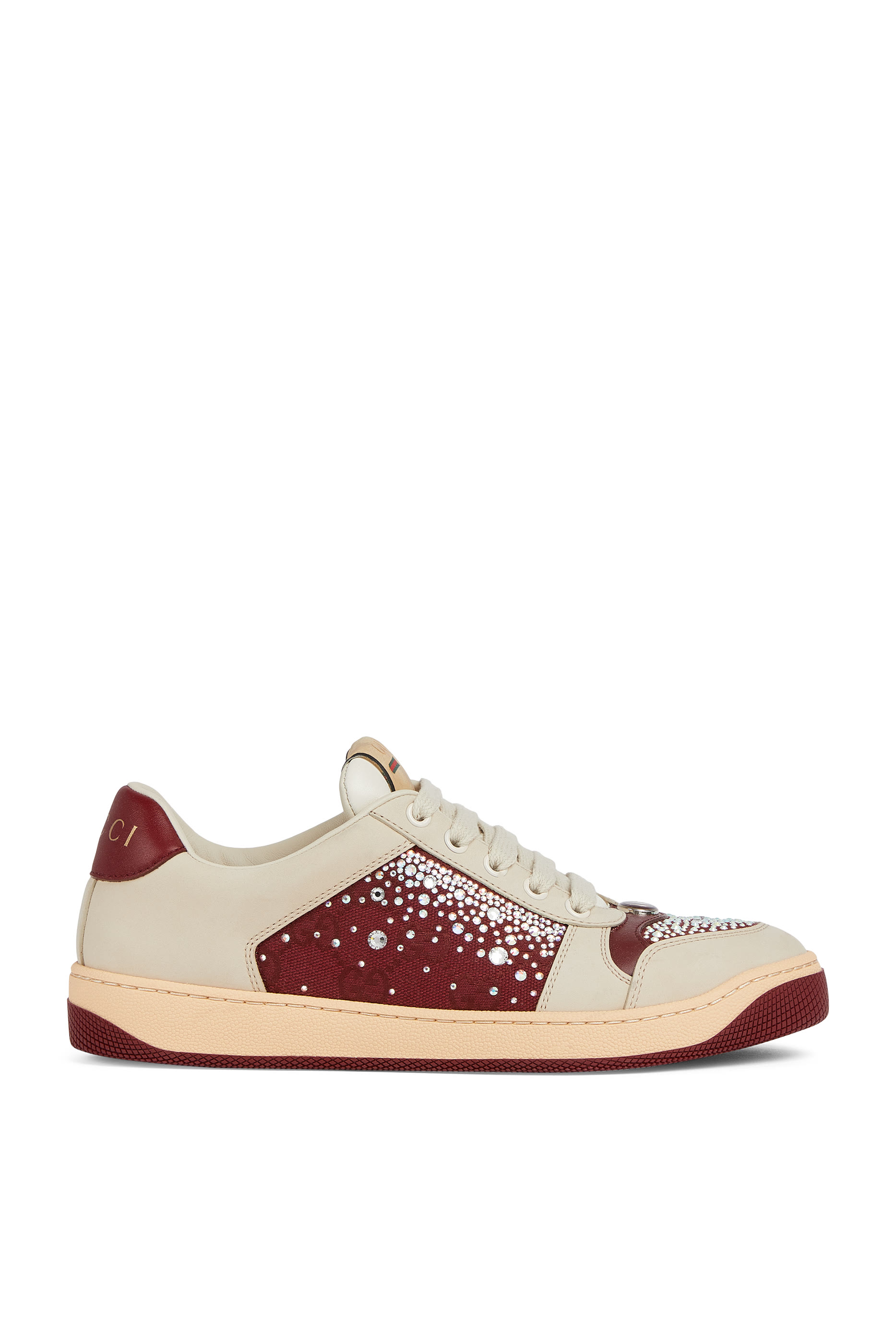 GG Crystal Screener Sneakers