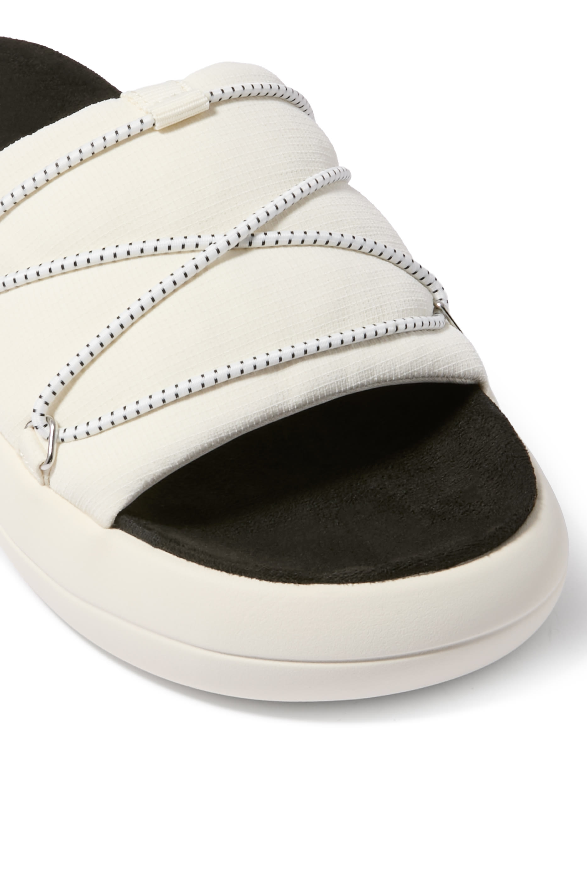 Icon Rope-Detail Platform Sandals