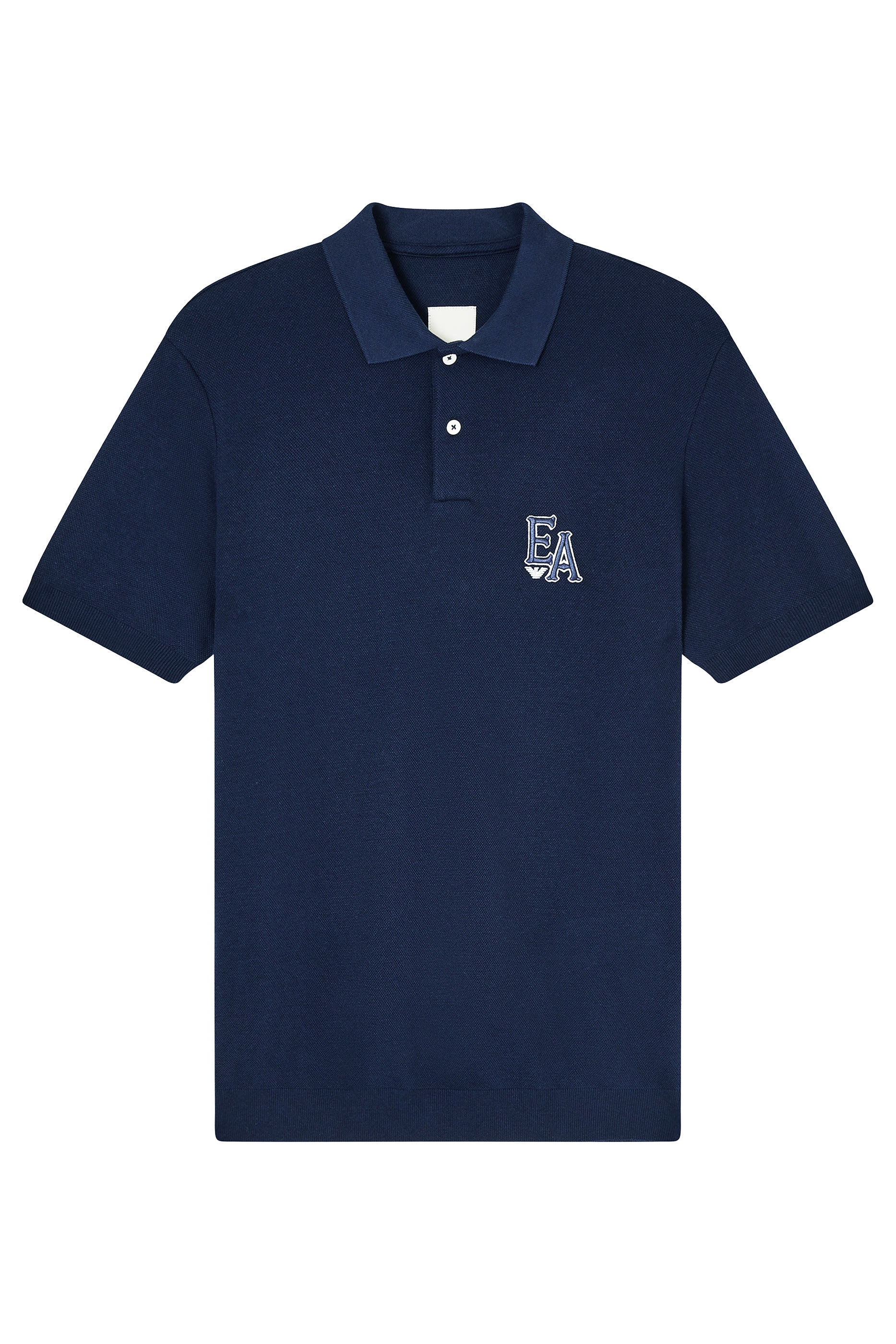 Eagle Club Logo Embroidery Piqu&eacute; Jersey Polo Shirt