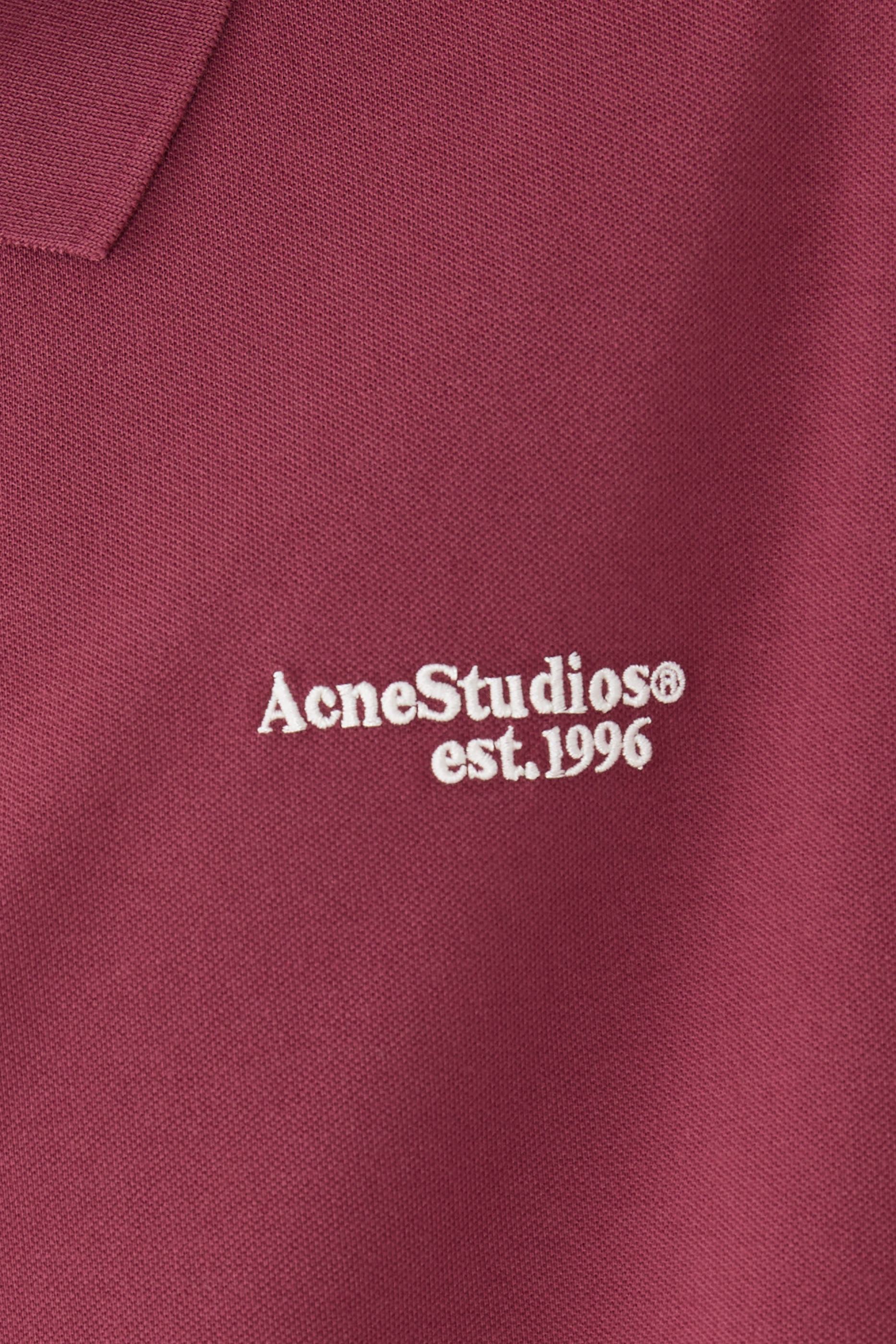 Washed Logo Polo T-Shirt