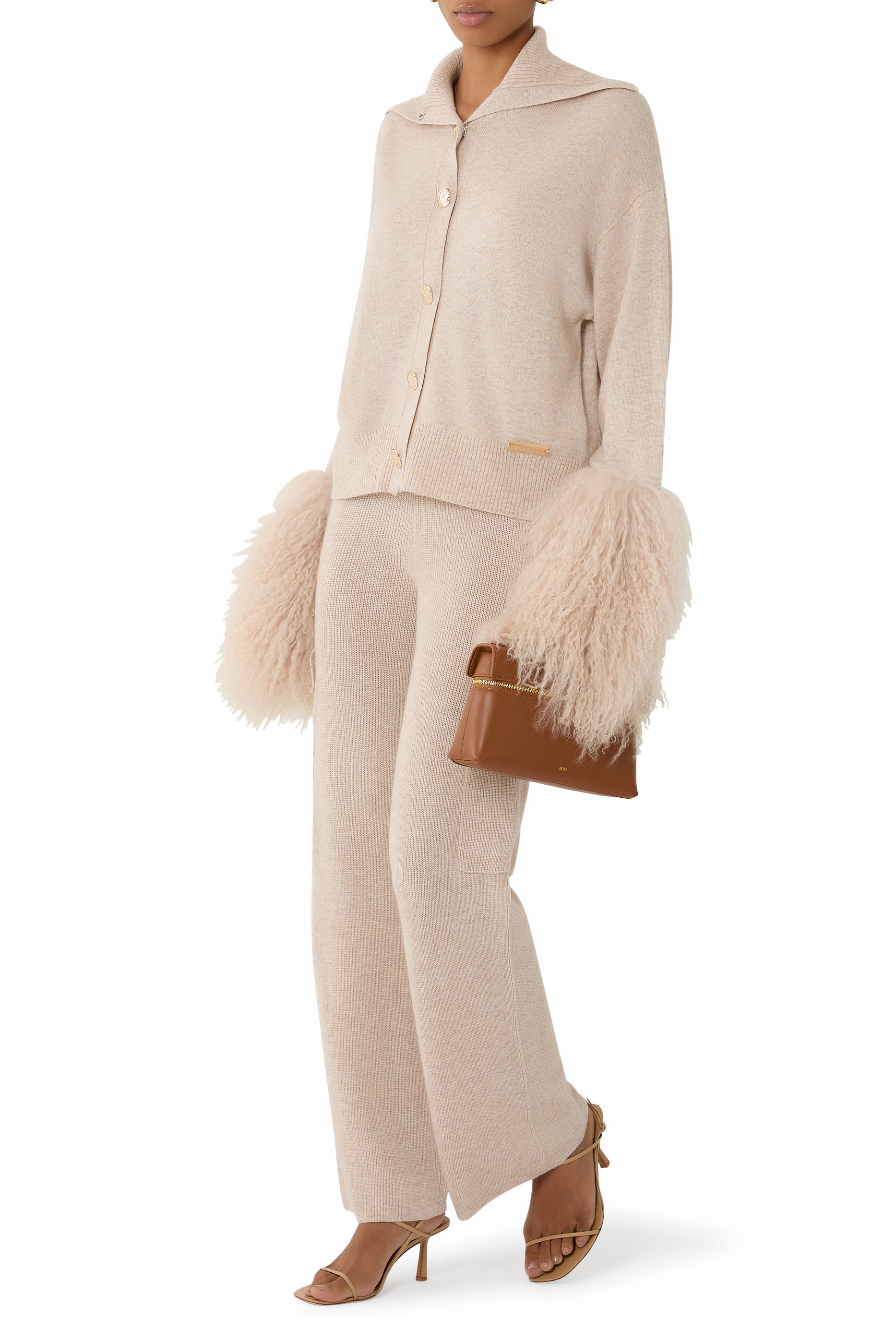 Cargo Pants with Button Detail