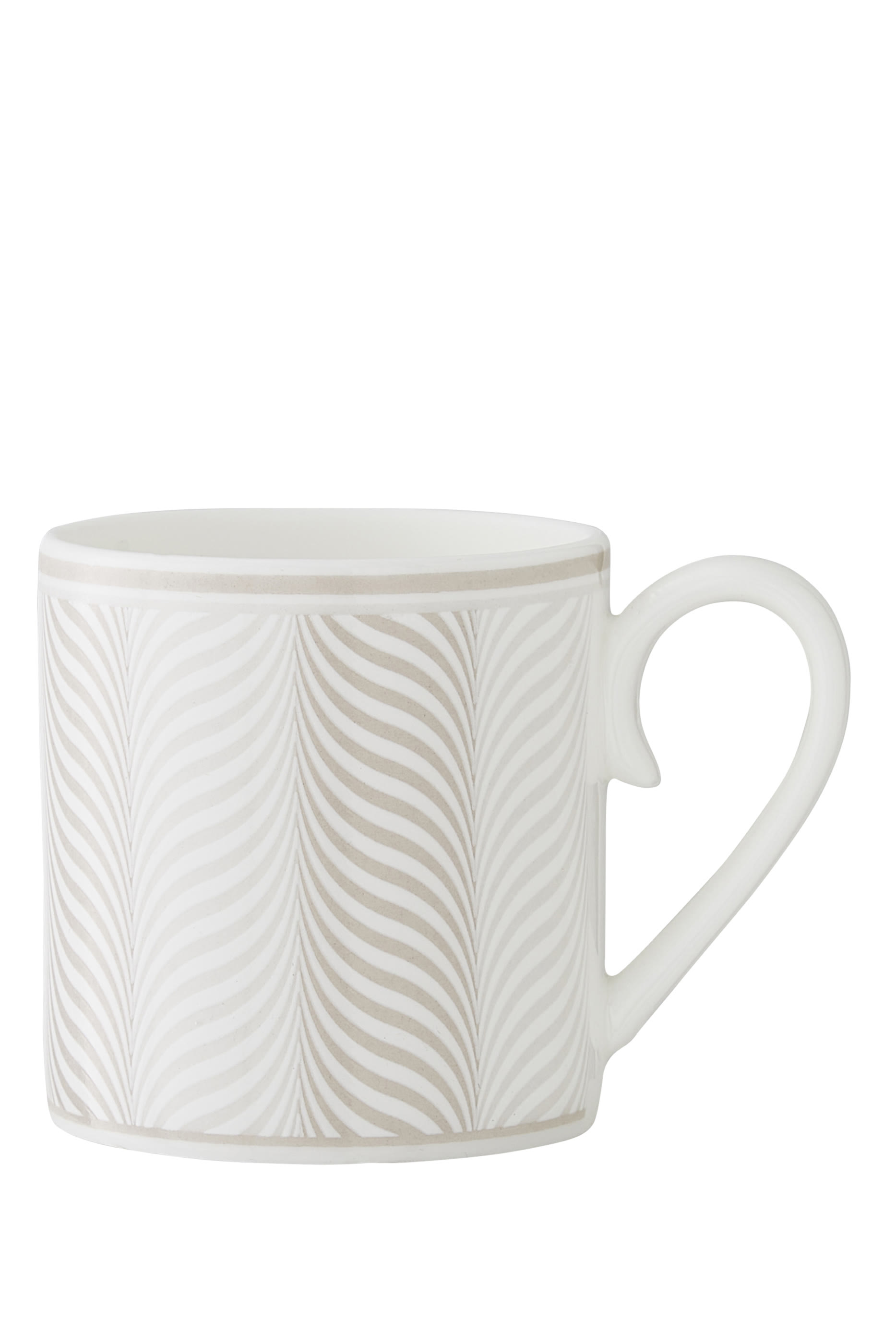 Bakewell Taupe Coffee Cup & Saucer