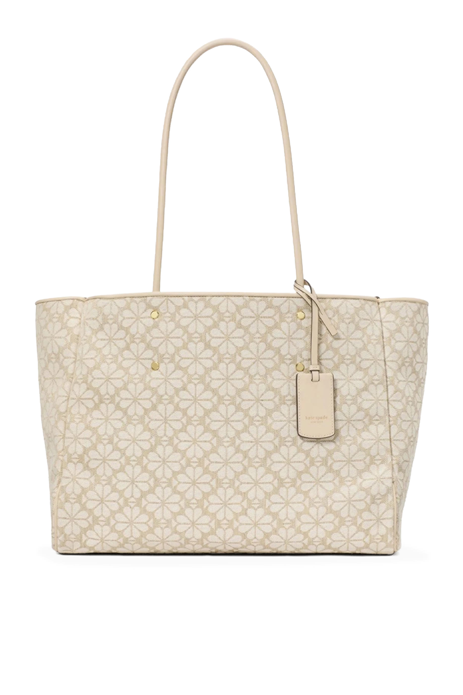 Spade Flower Jacquard Large Everything Tote Bag