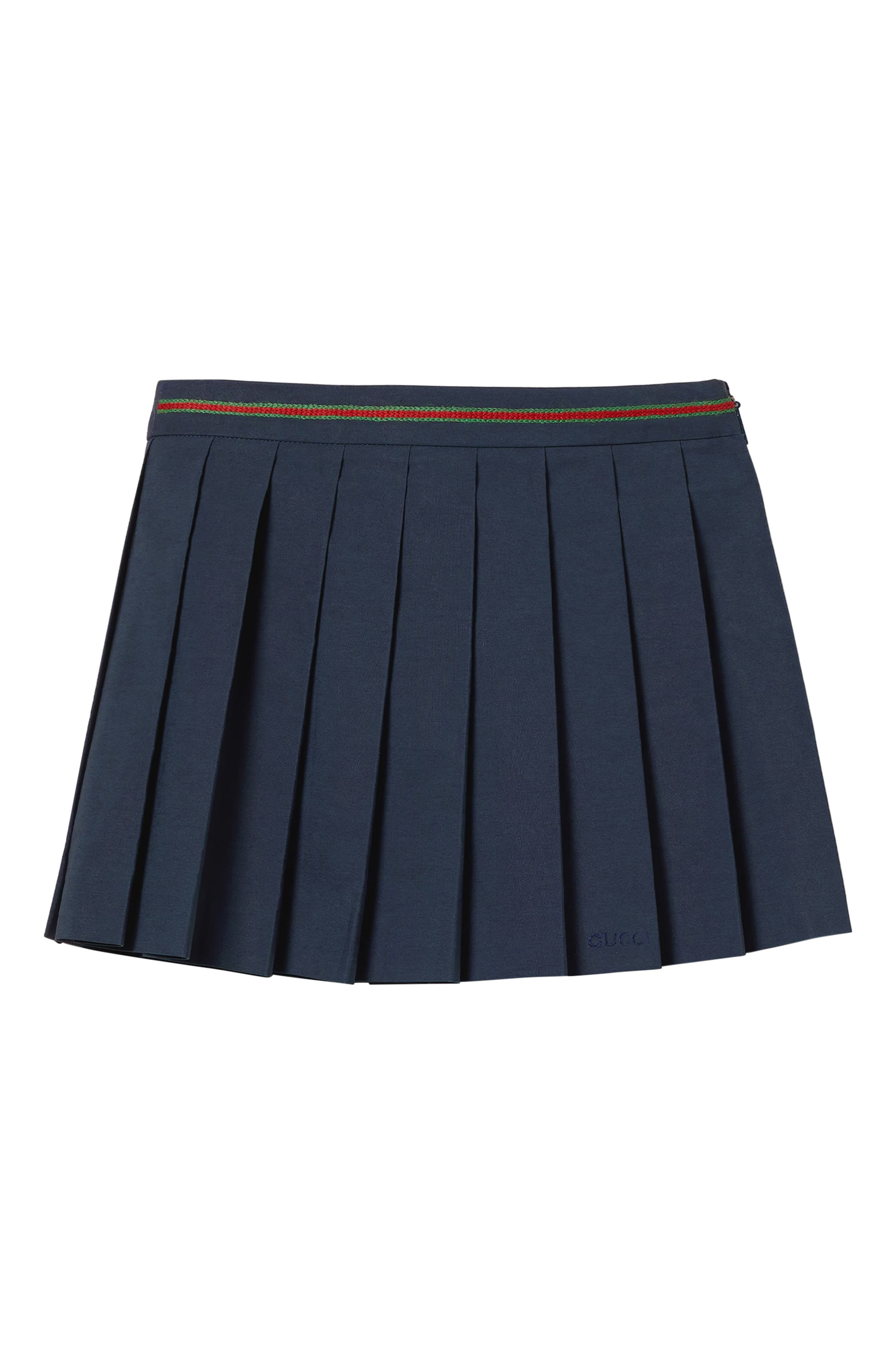 Kids Embroidered Cotton Skirt